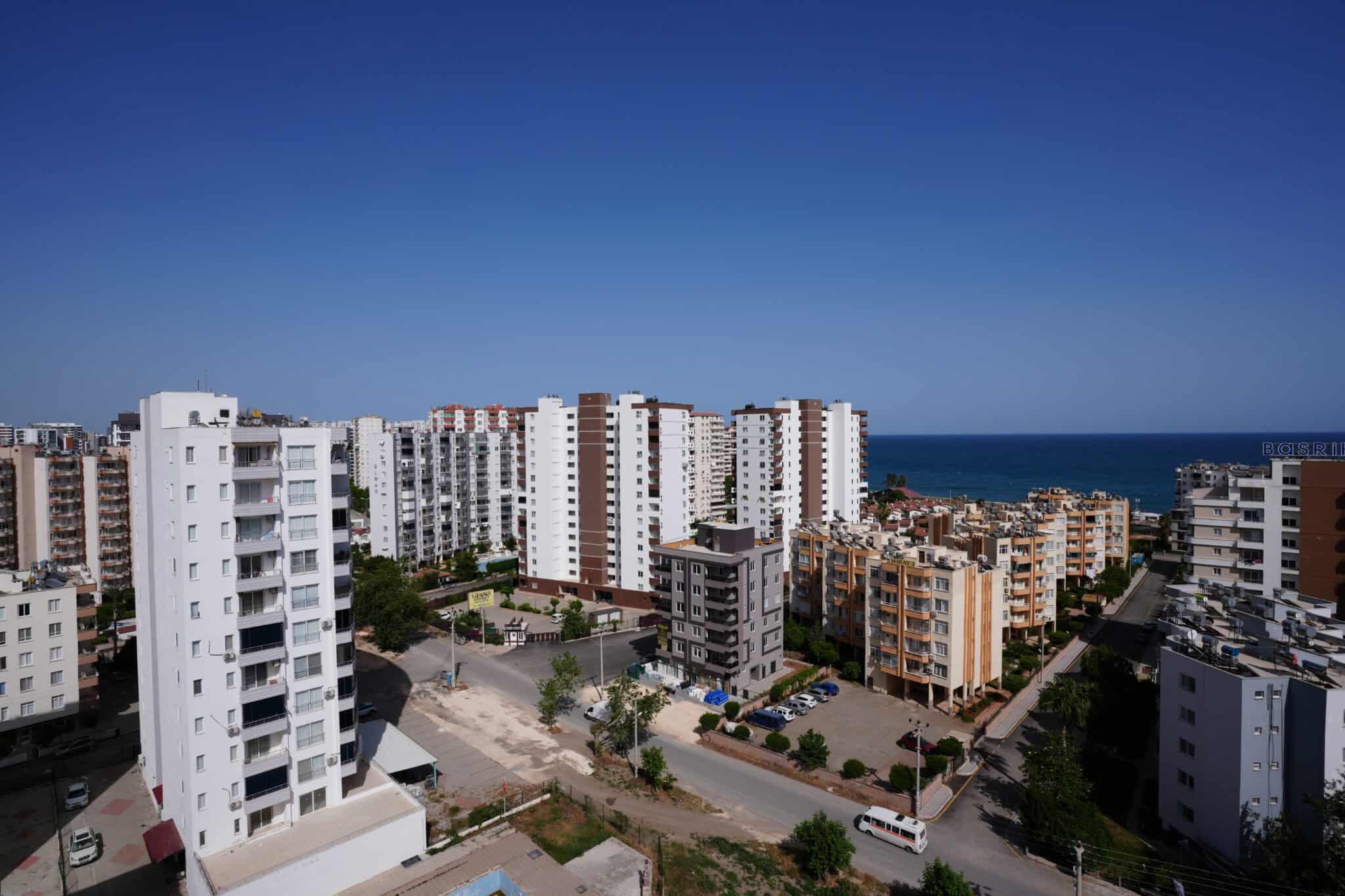 Mersin Erdemli Tömük Exen Satılık Deniz Manzaralı 1+1 Daire
