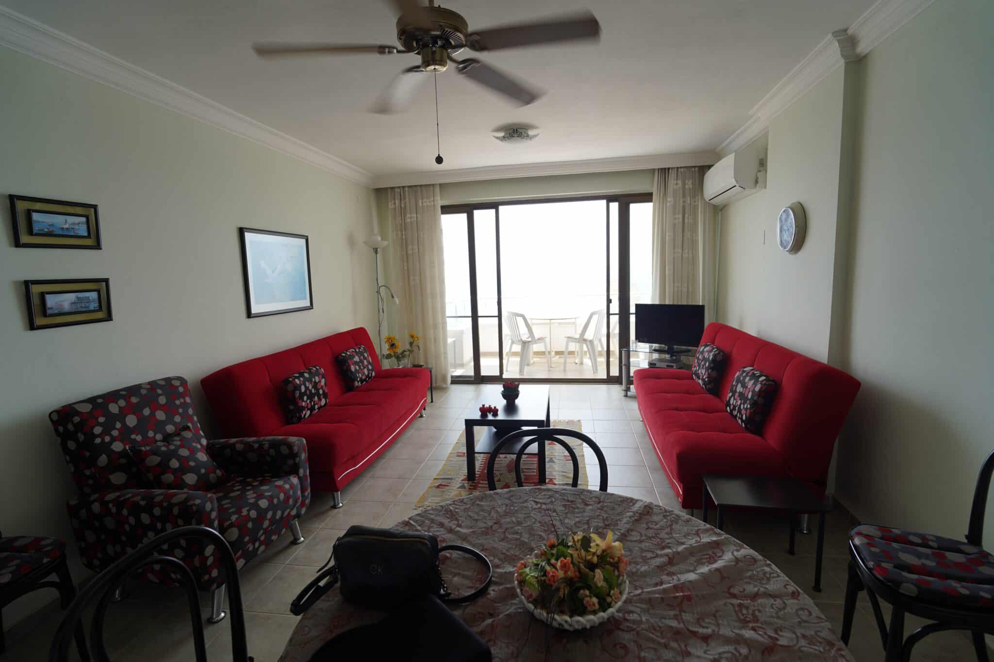 Mersin Erdemli Arpaçbahşiş Mts Sitesi Satılık Eşyalı 2+1 Masrafsız Daire