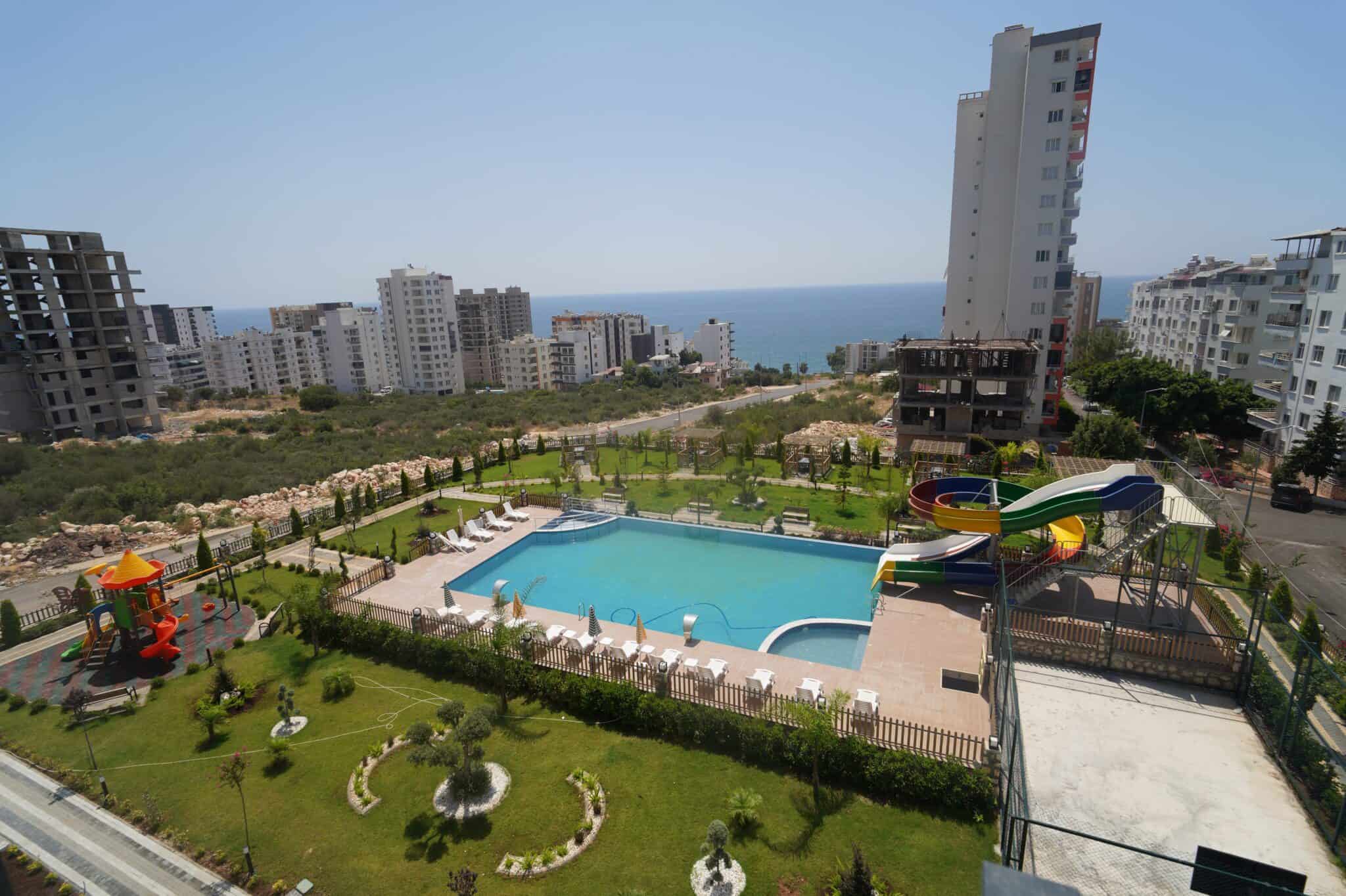 Mersin Erdemli Ayaş Alim Tower Satılık 2+1 Lüks Deniz Manzaralı Daire
