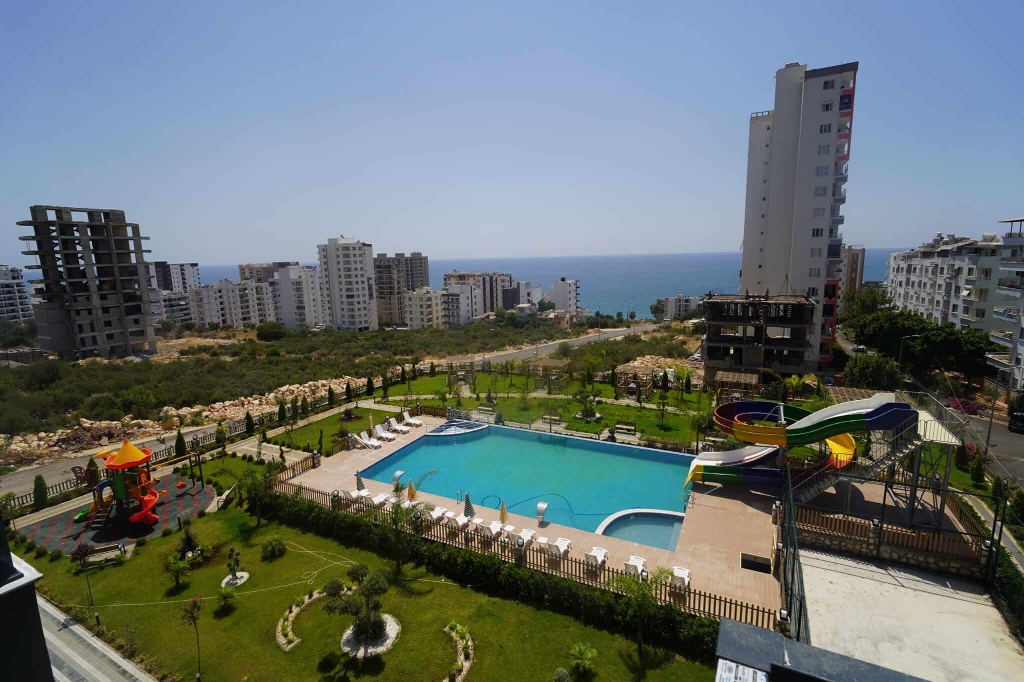 Mersin Erdemli Ayaş Alim Tower Satılık 2+1 Lüks Deniz Manzaralı Daire