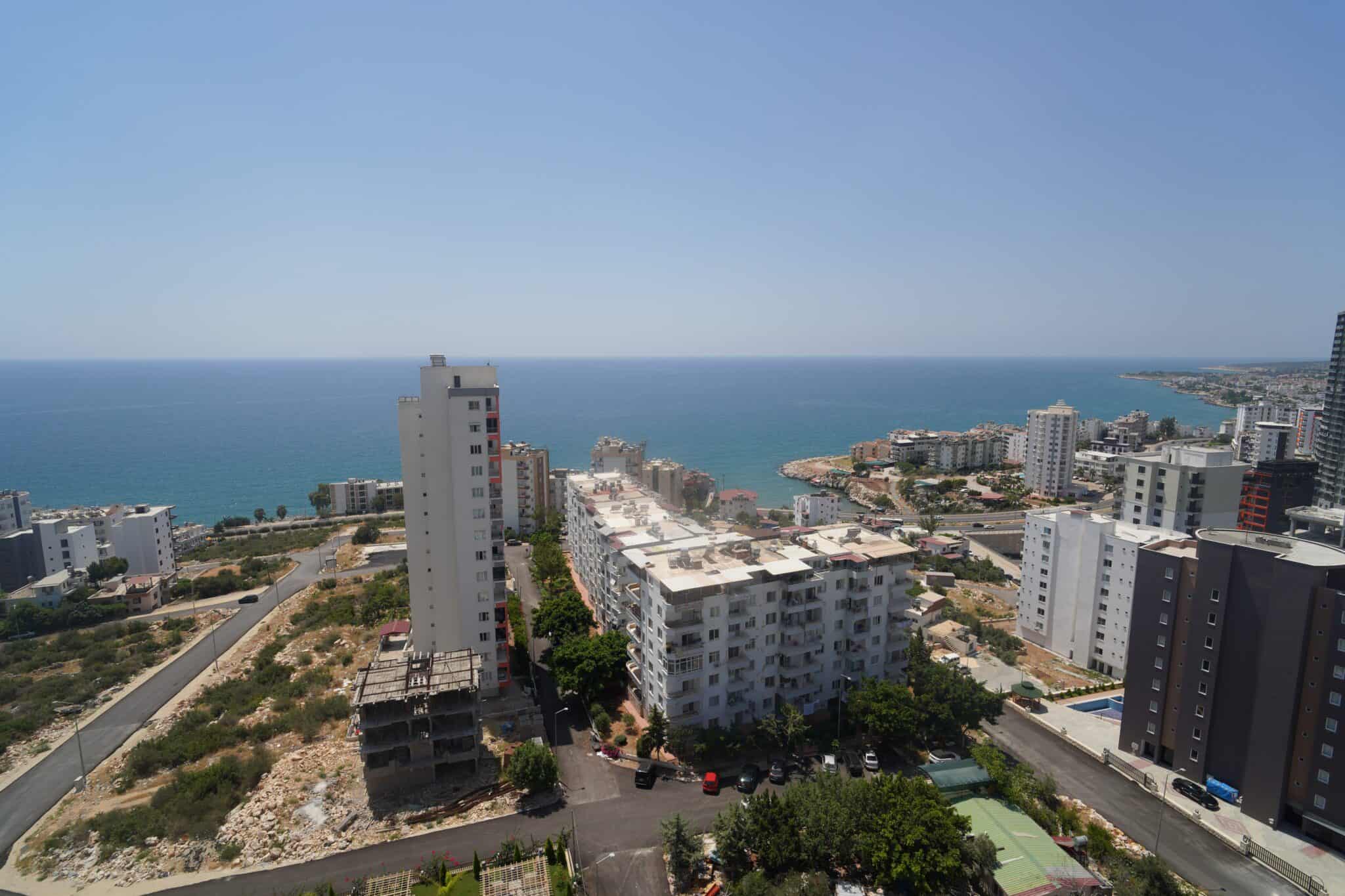 Mersin Erdemli Ayaş Alim Tower Satılık 2+1 Lüks Deniz Manzaralı Daire