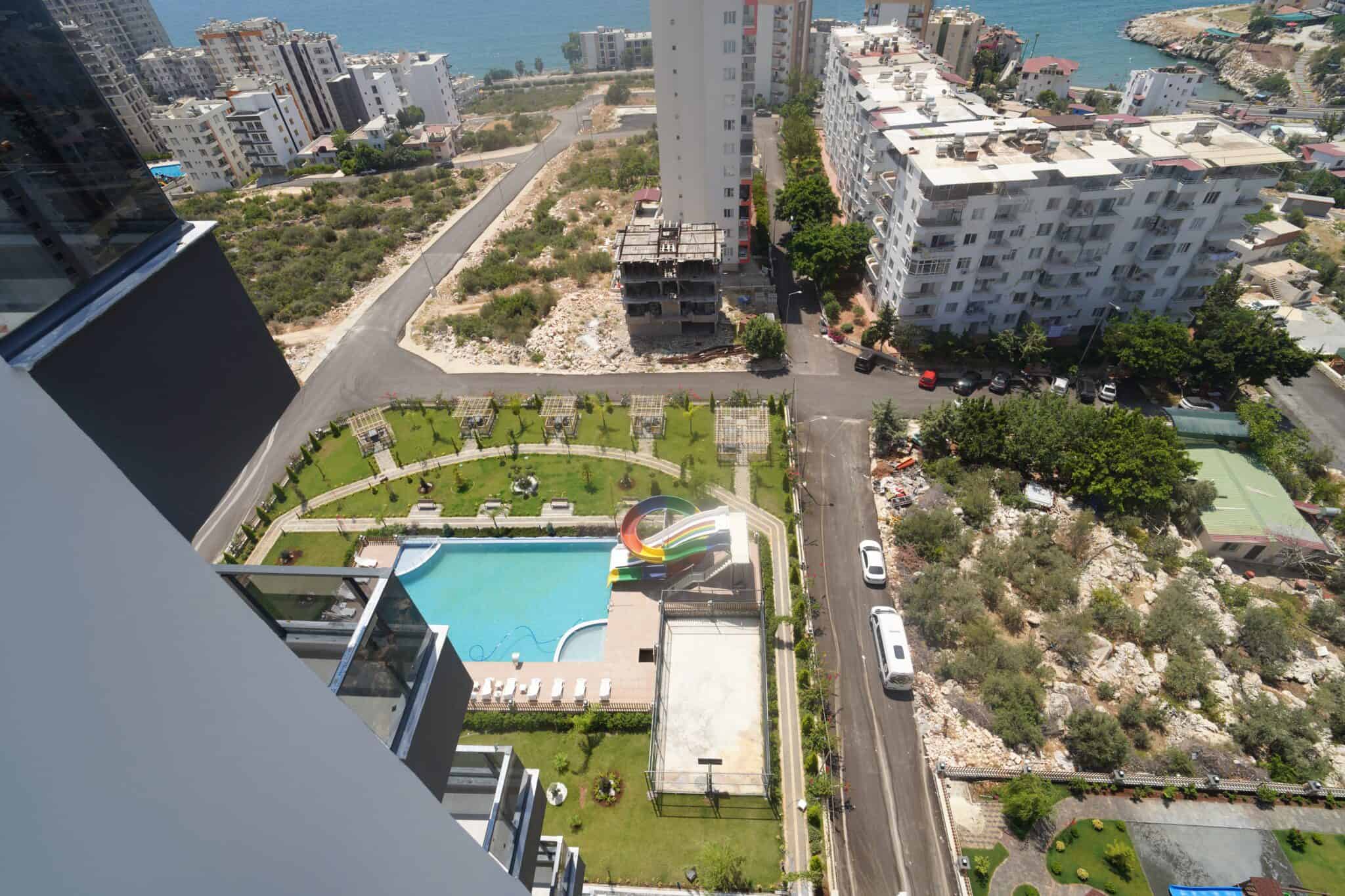 Mersin Erdemli Ayaş Alim Tower Satılık 2+1 Lüks Deniz Manzaralı Daire