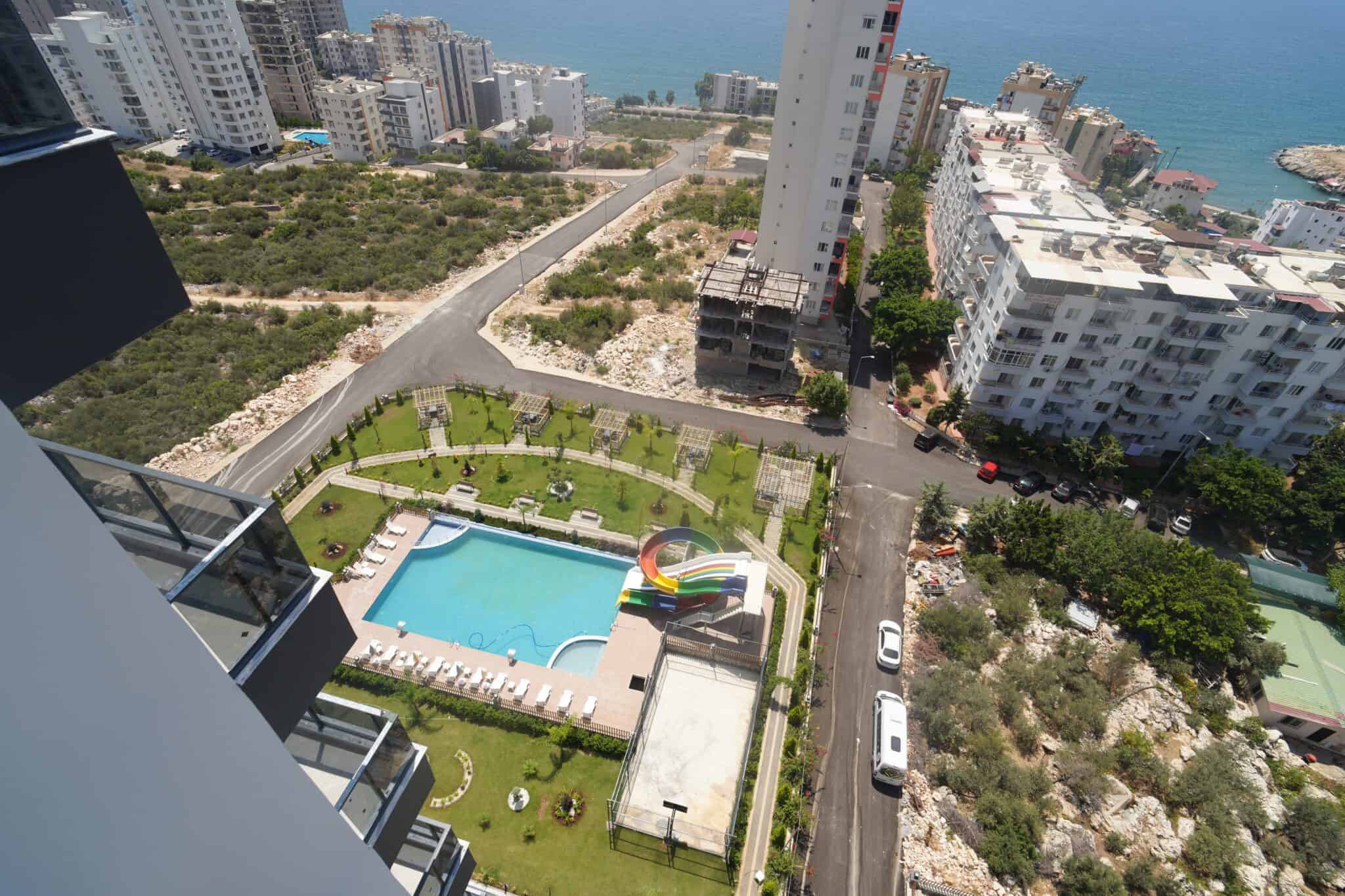Mersin Erdemli Ayaş Alim Tower Satılık 2+1 Lüks Deniz Manzaralı Daire