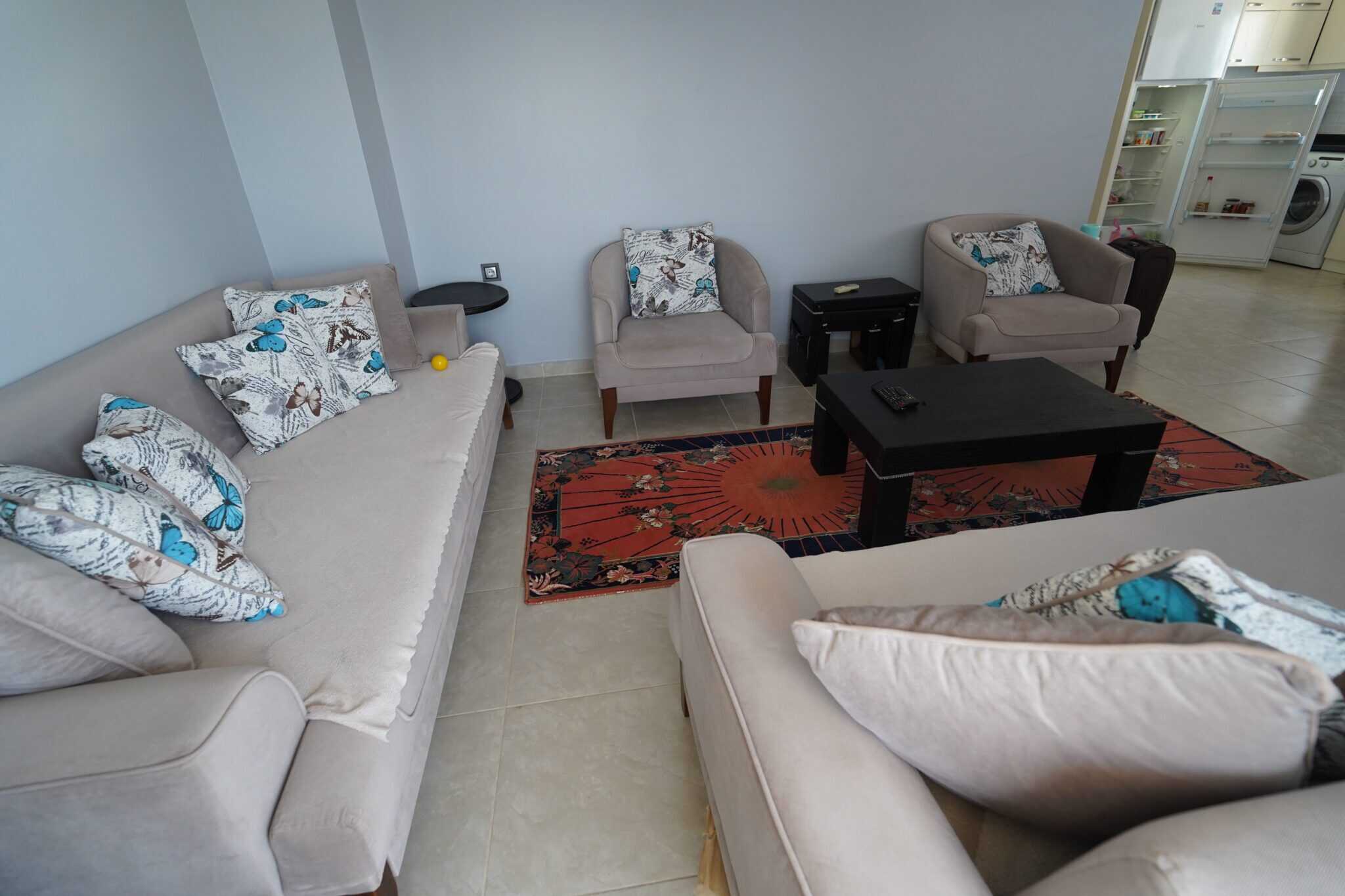 Mersin Erdemli Ayaş Zirve Park Sitesi Satılık 1+1 Deniz Manzaralı Daire