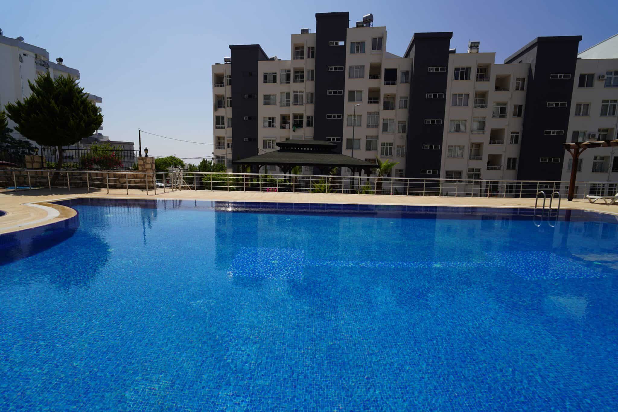 Mersin Erdemli Ayaş Zirve Park Sitesi Satılık 1+1 Deniz Manzaralı Daire