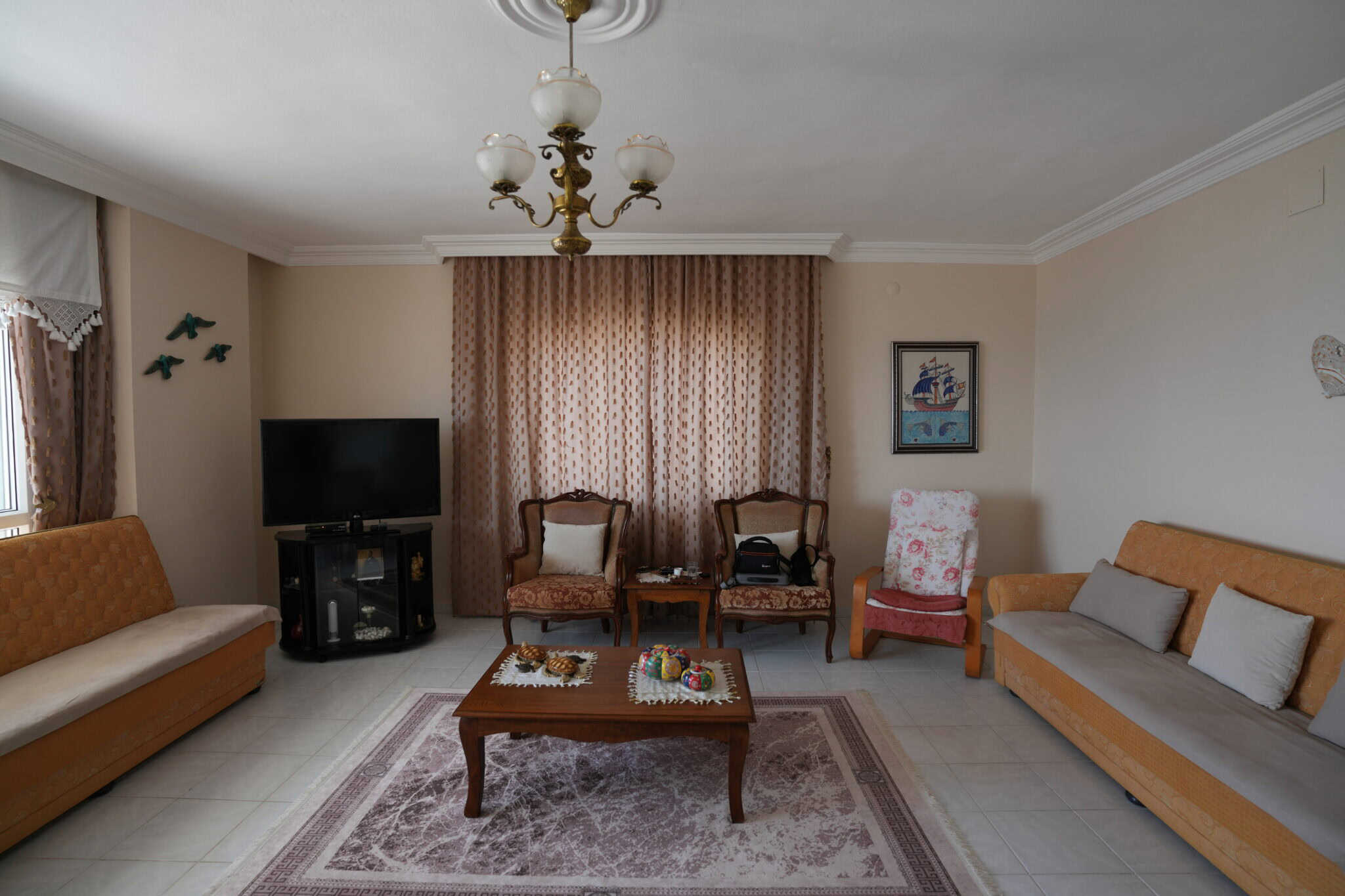 MERSİN ERDEMLİ ARPAÇBAHŞİŞ DENİZ MANZARALI GÜMÜŞDERE SİTESİ SATILIK DAİRE