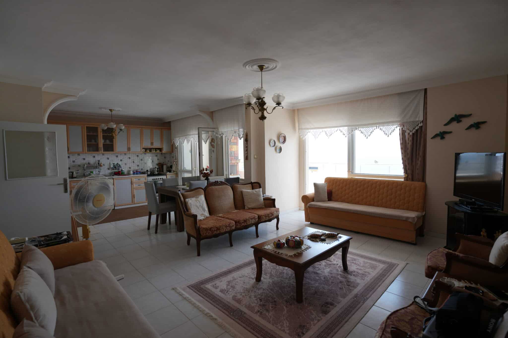 MERSİN ERDEMLİ ARPAÇBAHŞİŞ DENİZ MANZARALI GÜMÜŞDERE SİTESİ SATILIK DAİRE