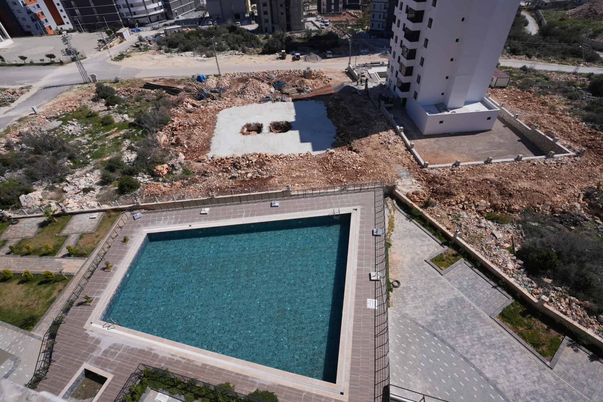 Mersin Erdemli Ayaş Ferons  1+1 Deniz Manzaralı Satılık Daire