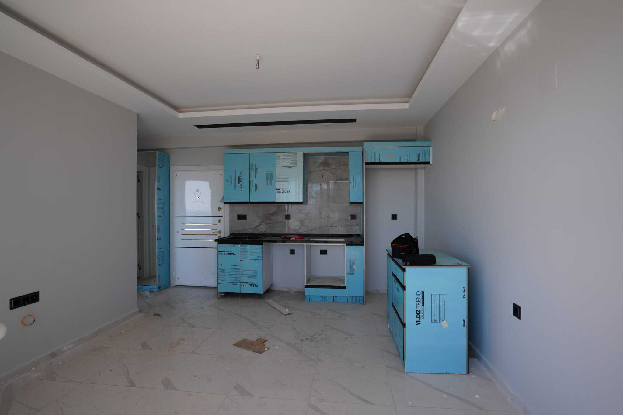 Mersin Erdemli Ayaş Ferons  1+1 Deniz Manzaralı Satılık Daire