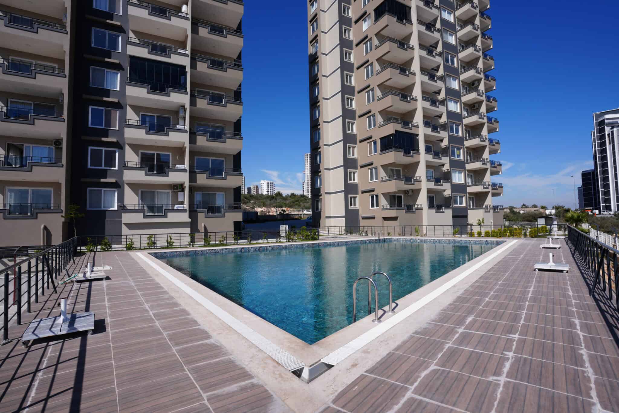 Mersin Erdemli Ayaş Ferons  1+1 Deniz Manzaralı Satılık Daire