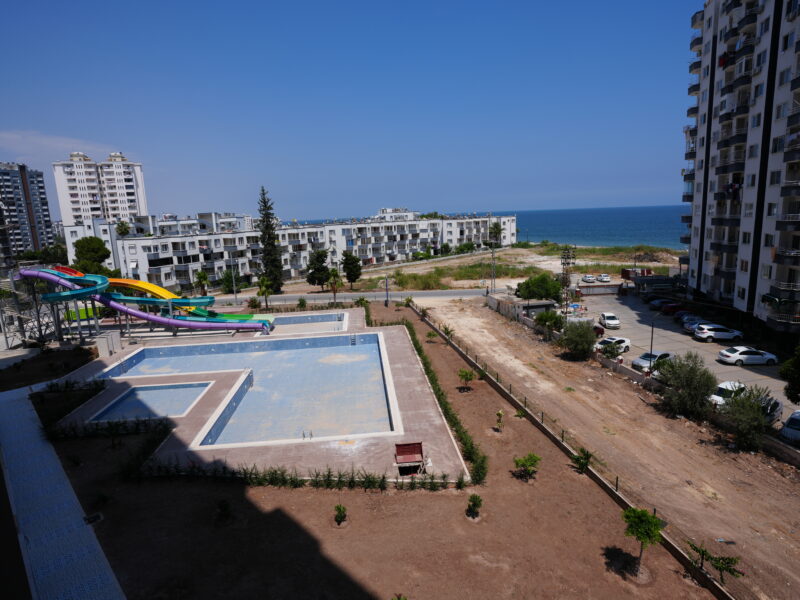 Mersin Erdemli Çeşmeli Sunflowers 3 Satılık 1+1 Deniz Manzaralı Daire