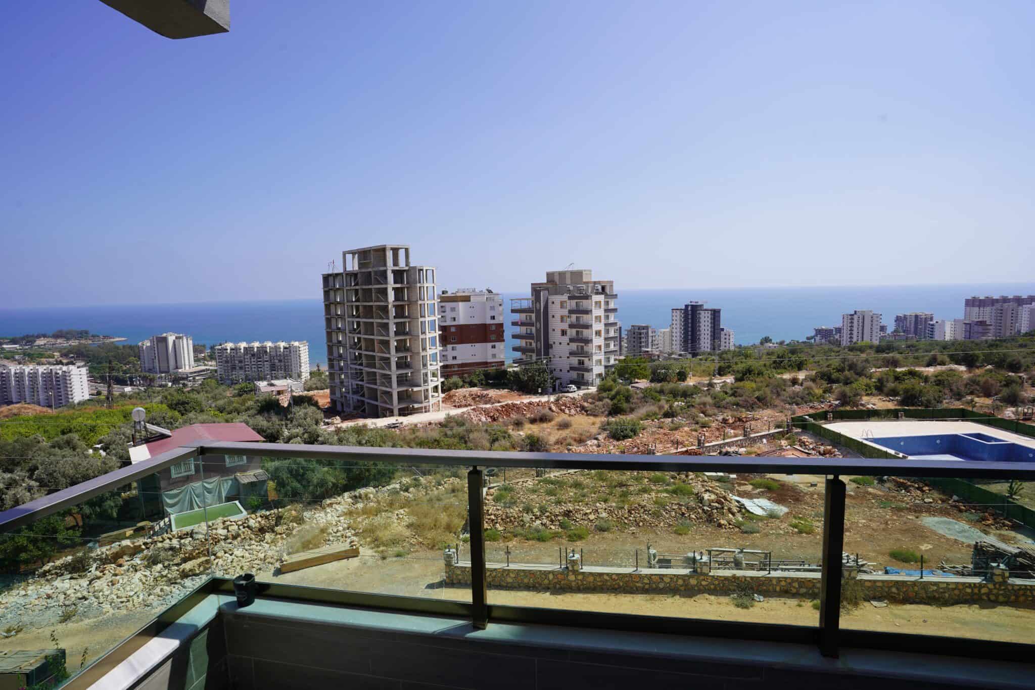 Mersin Erdemli Ayaş Atılım Konutları Eşyalı Satılık 2+1 Deniz Manzaralı Daire