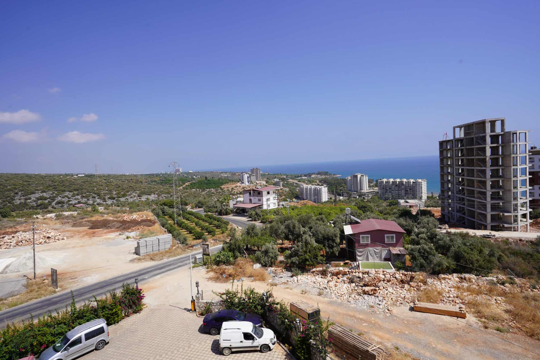 Mersin Erdemli Ayaş Atılım Konutları Eşyalı Satılık 2+1 Deniz Manzaralı Daire