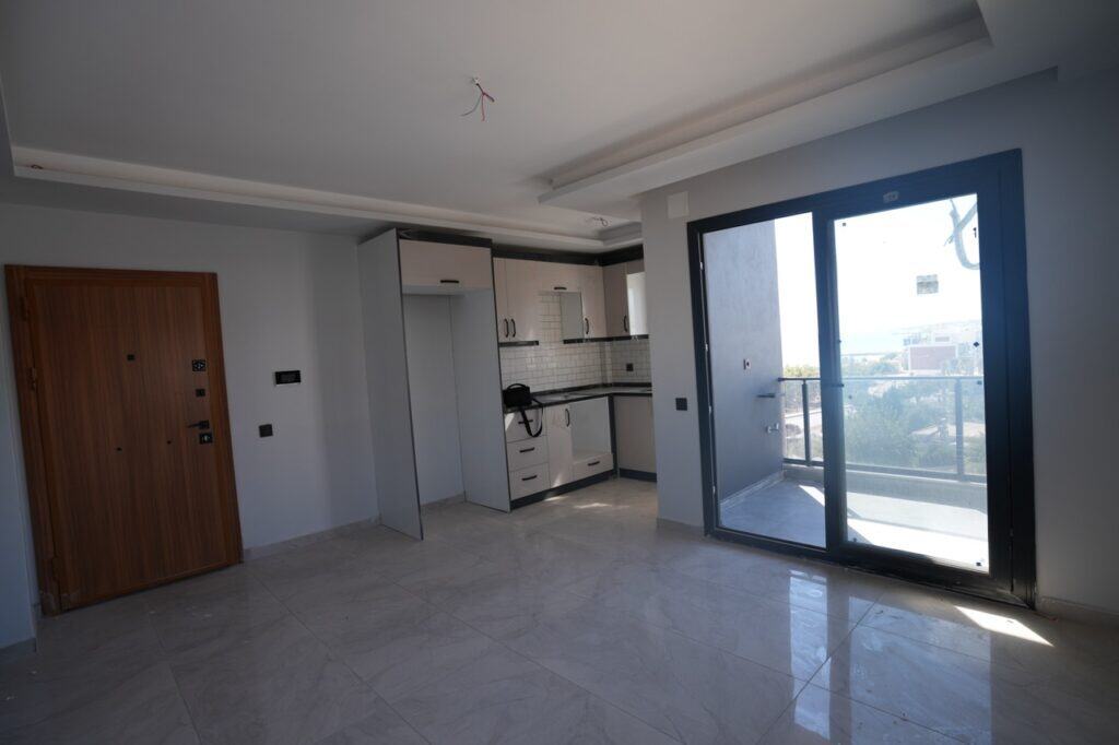 Mersin Erdemli Kocahasanlı Deniz Manzaralı 1+1 Satılık Daire