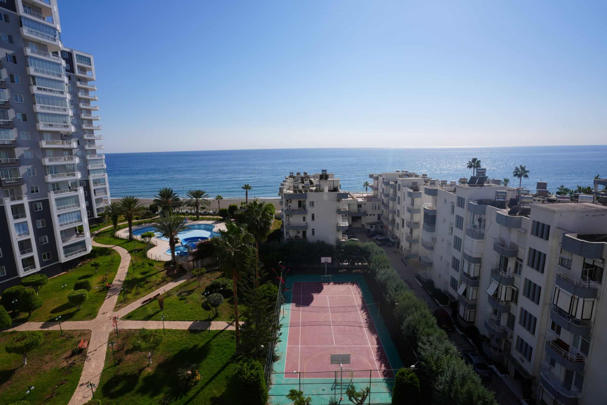 Mersin Erdemli Merkez Alatapark Sitesi Denize Sıfır Kiralık 4+1 Daire
