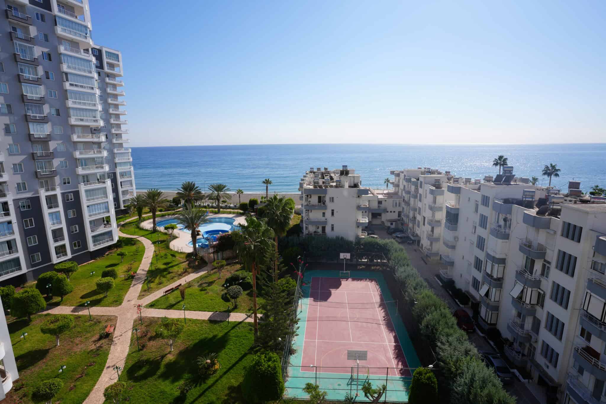 Mersin Erdemli Merkez Alatapark Sitesi Denize Sıfır Kiralık 4+1 Daire