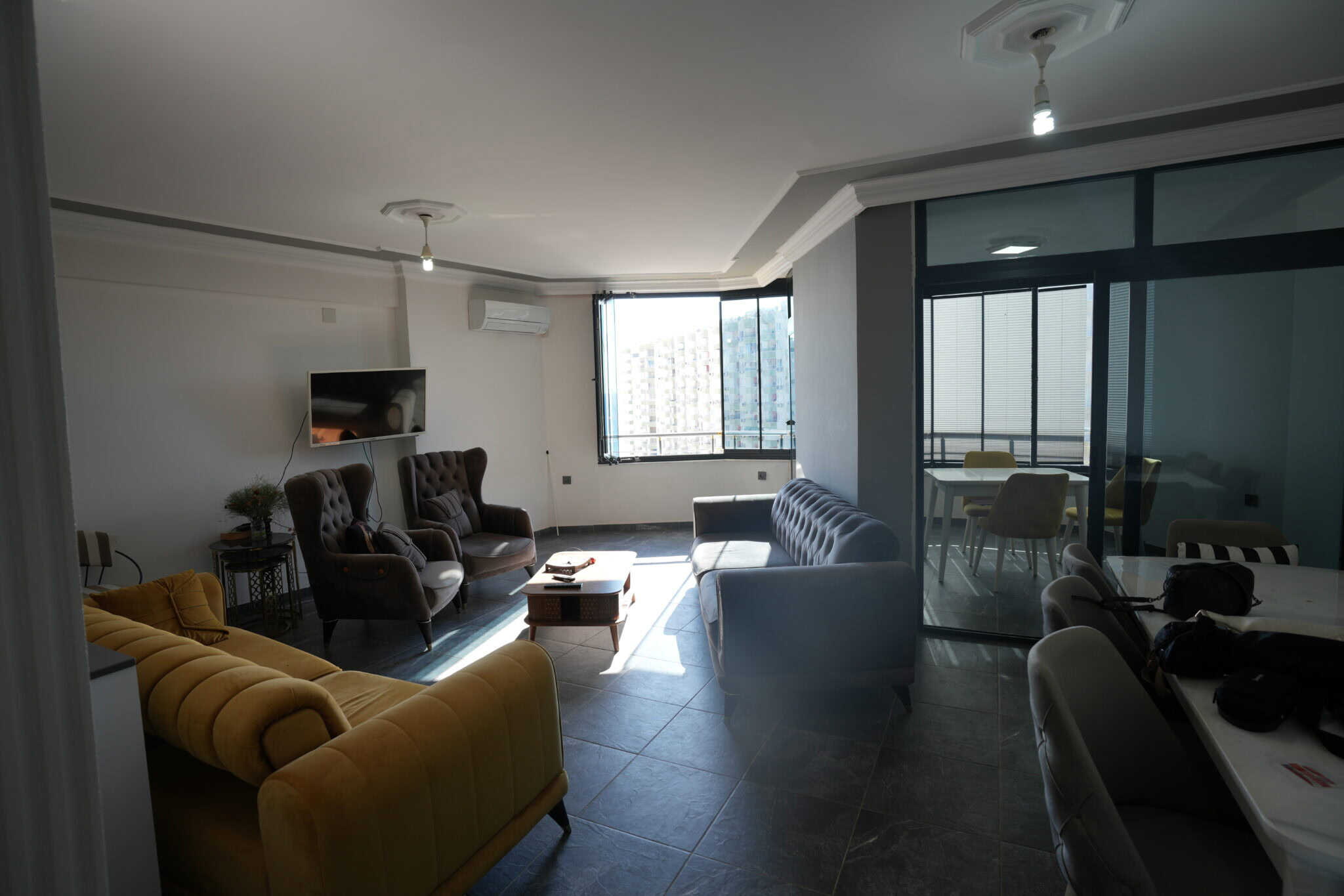Mersin Erdemli Tömük Ziya Erden Sitesi  Satılık 2+1 Bakımlı Eşyalı Daire