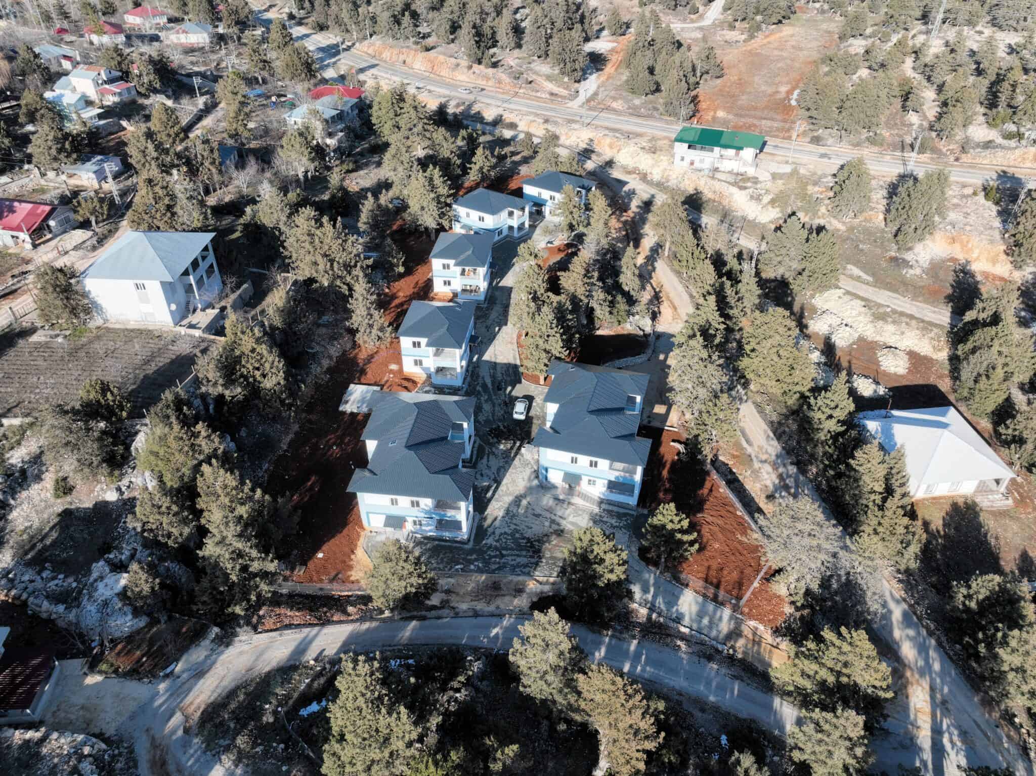 Mersin Erdemli Sarıkaya Ardıç Konakları Satılık Dubleks 4+1 200 m2 İkiz Villa