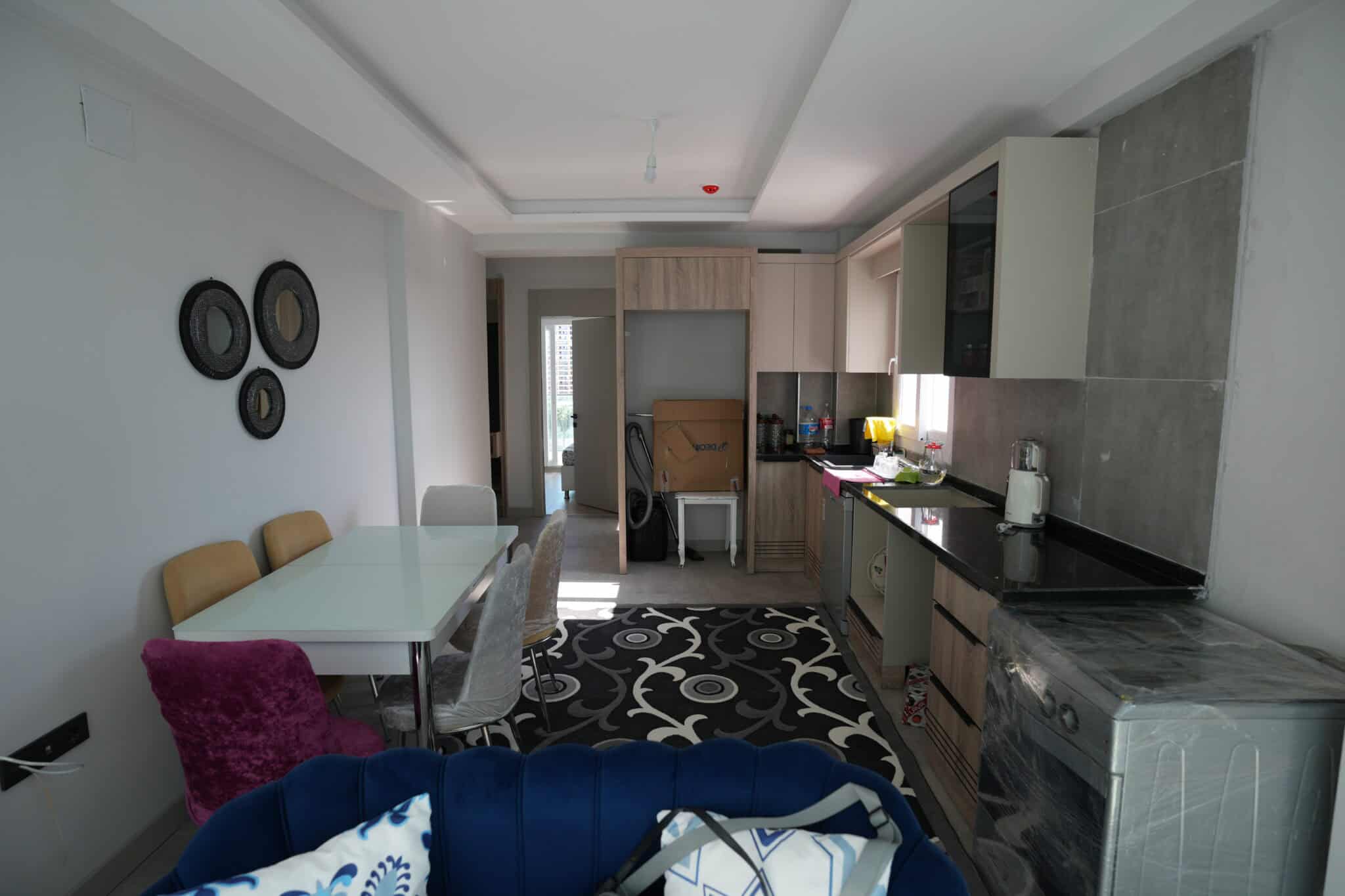 Mersin Erdemli Tömük Elbey Tower Eşyalı Satılık 2+1 Fırsat Daire