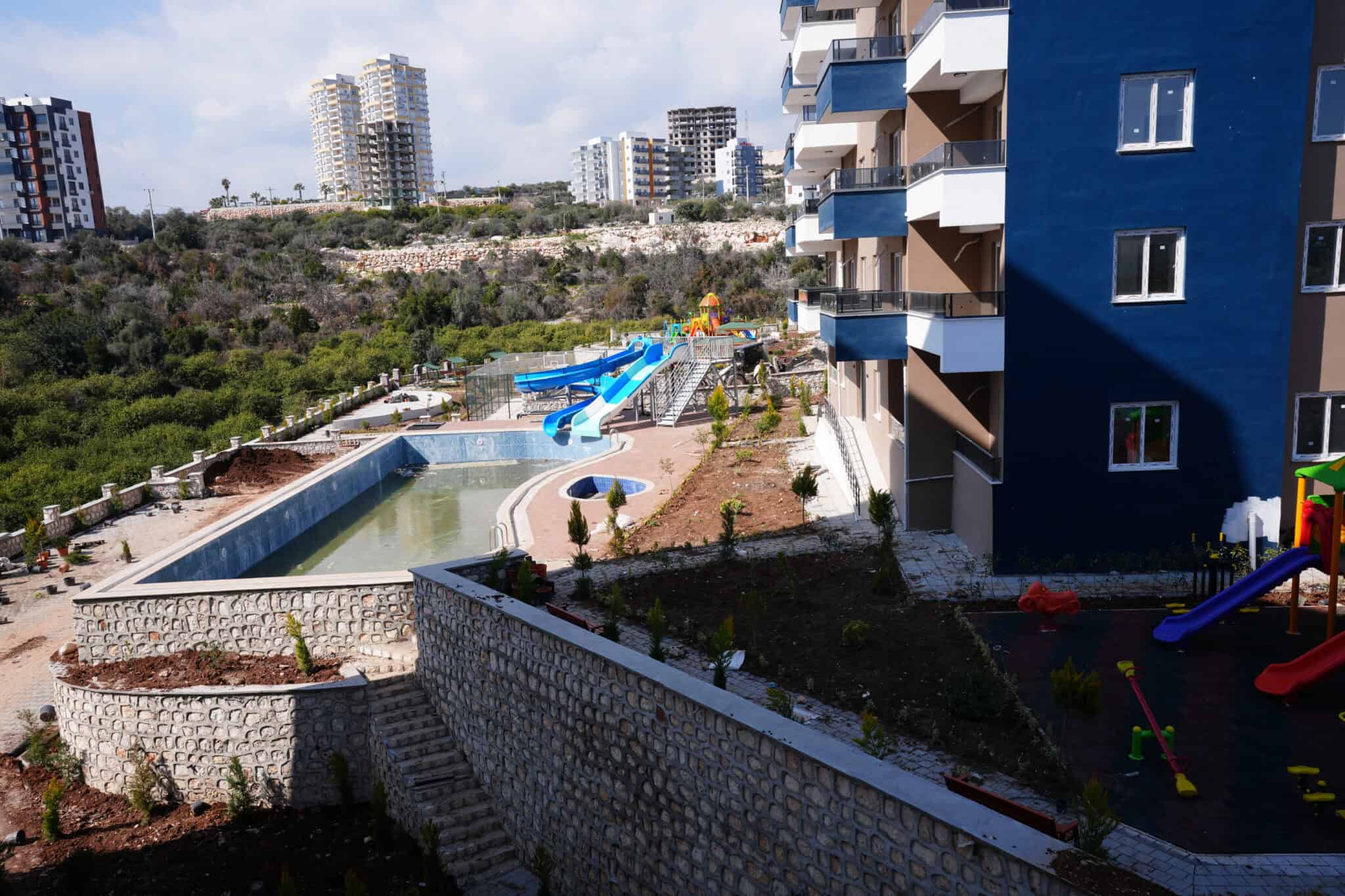Mersin Erdemli Ayaş Canpolat Merso Satılık 1+1 Sıfır Daire