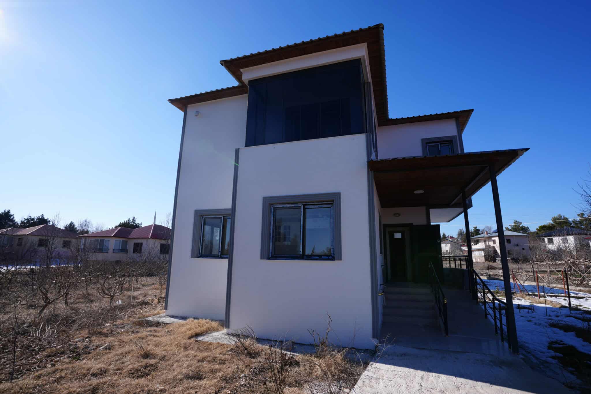 Mersin Erdemli Avgadı Plateau 4+1 200 м2 Двухуровневая вилла на продажу