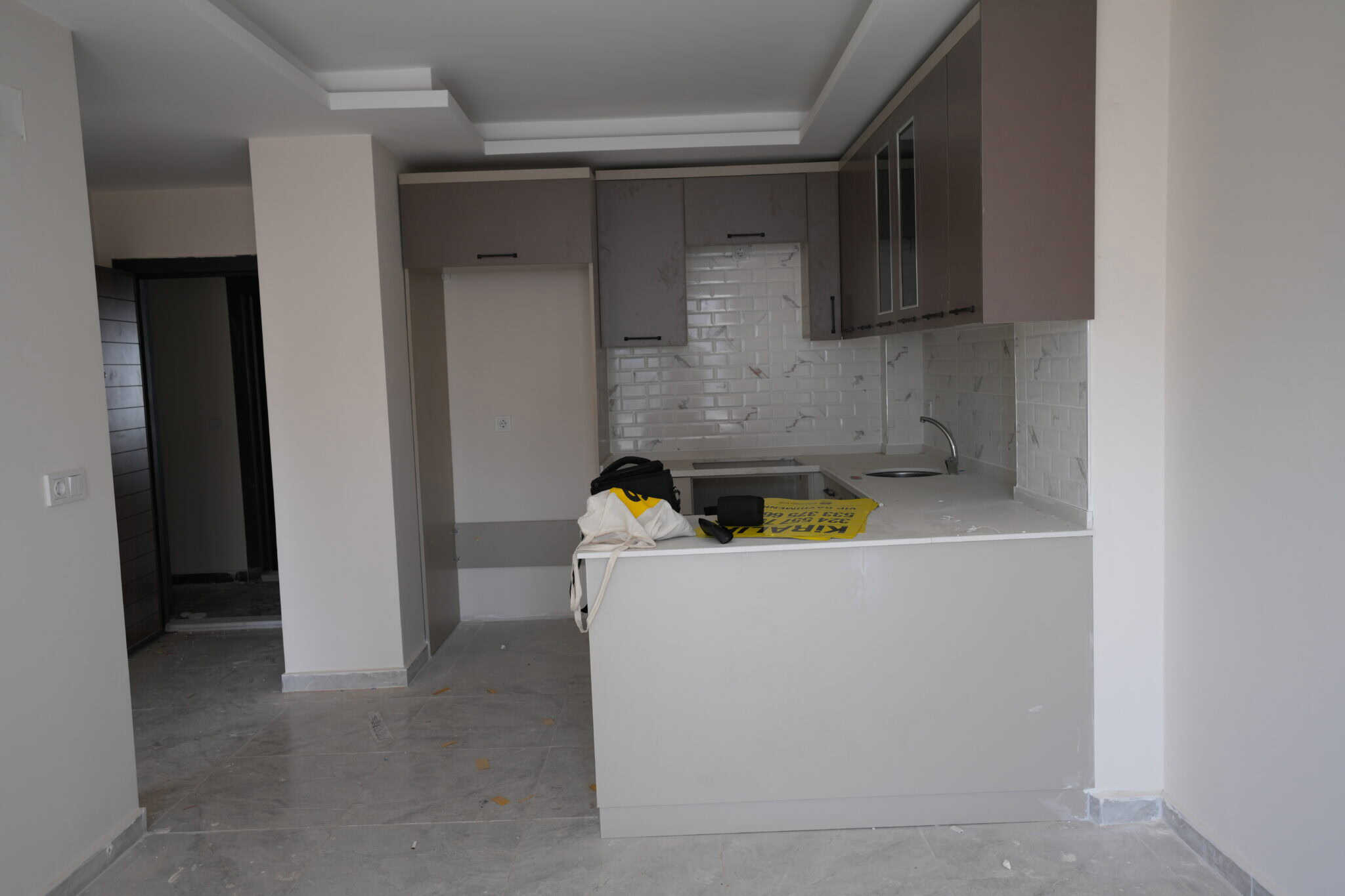 Mersin Erdemli Kocahasanlı Kiralık 1+1 Sıfır Daire