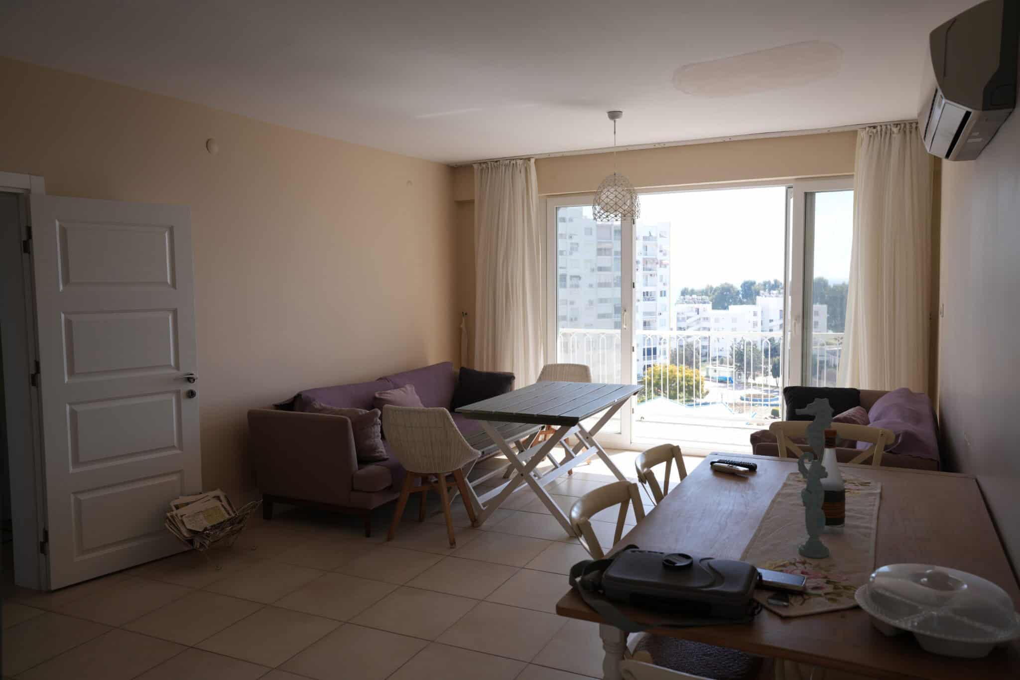Mersin Erdemli Tömük AltınSahil Sitesi Eşyalı Satılık 3+1 Bakımlı Daire