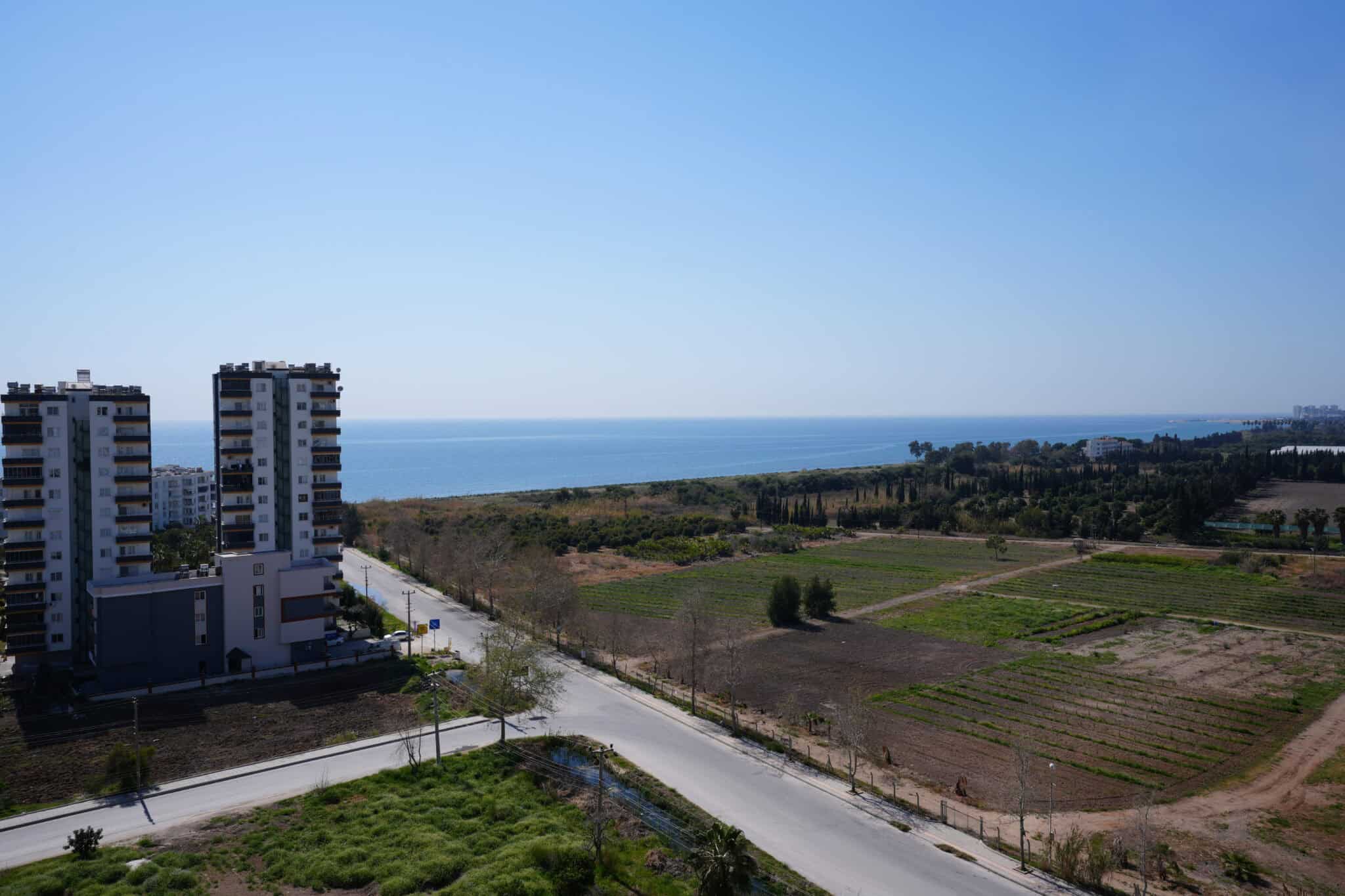 Mersin Erdemli Arpaçbahşiş Mavida Tower Sitesi Deniz Manzaralı Satılık Daire