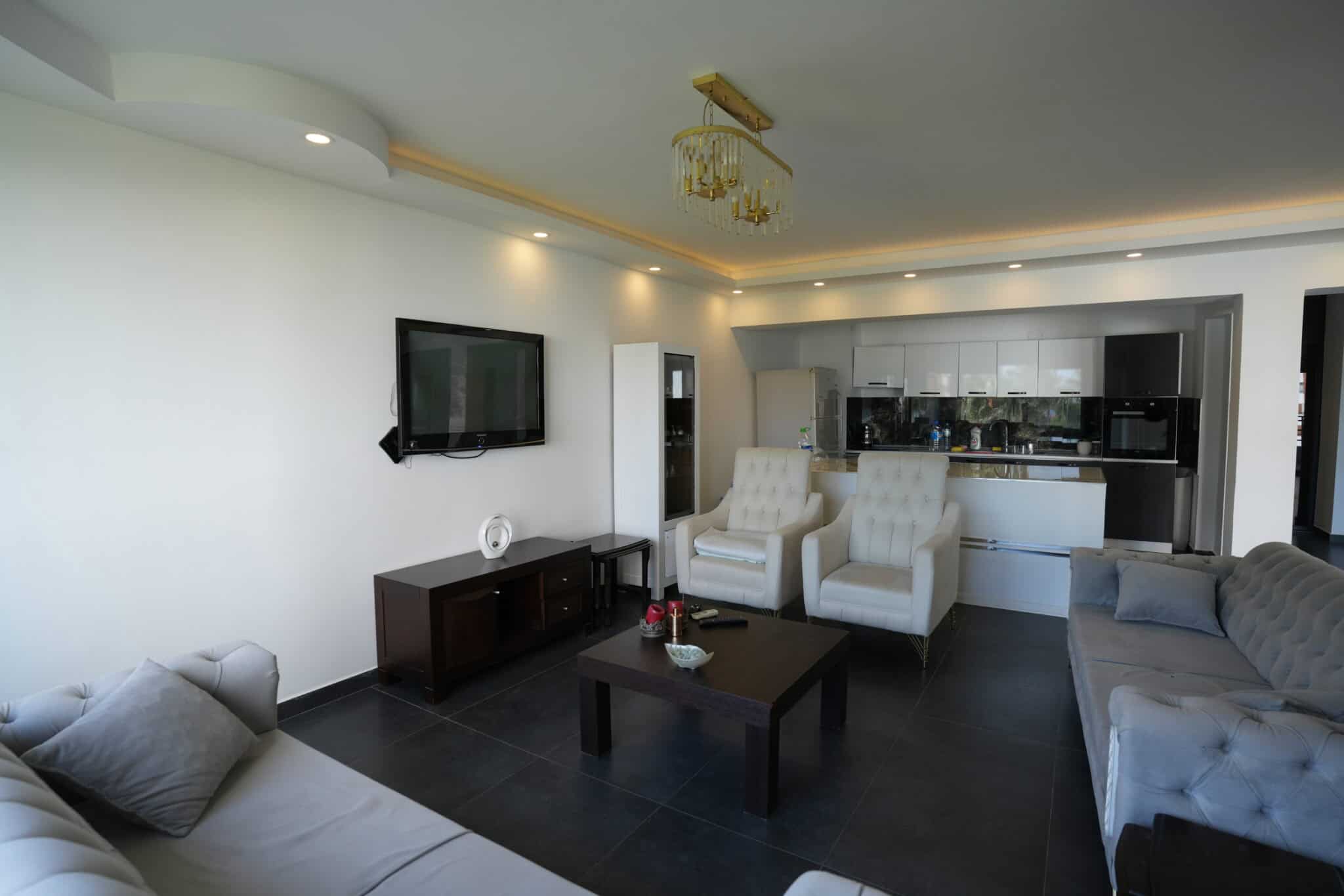 Mersin Erdemli Çeşmeli Liparis 3 Sitesi Satılık 2+1 Eşyalı Daire