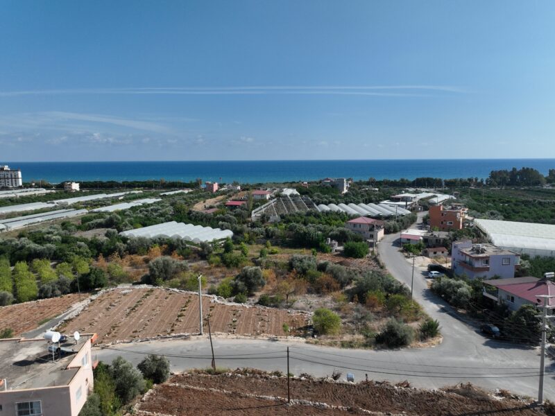 Mersin Erdemli Kocahasanlı  Yatırım Fırsatı Deniz Manzaralı Satılık Arsa