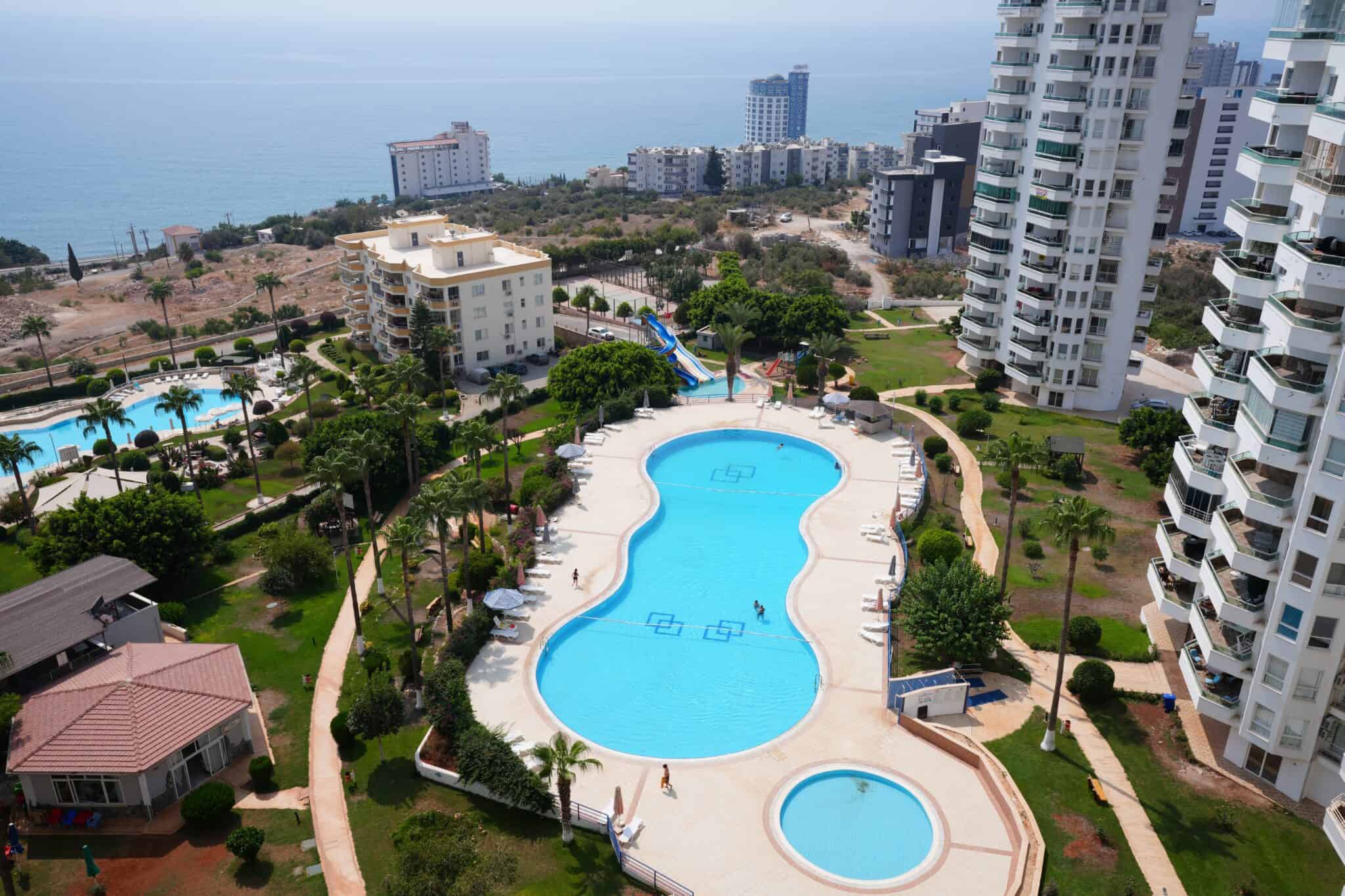 Mersin Erdemli Ayaş Diva Holiday Sitesi 2+1 Eşyalı Satılık Daire