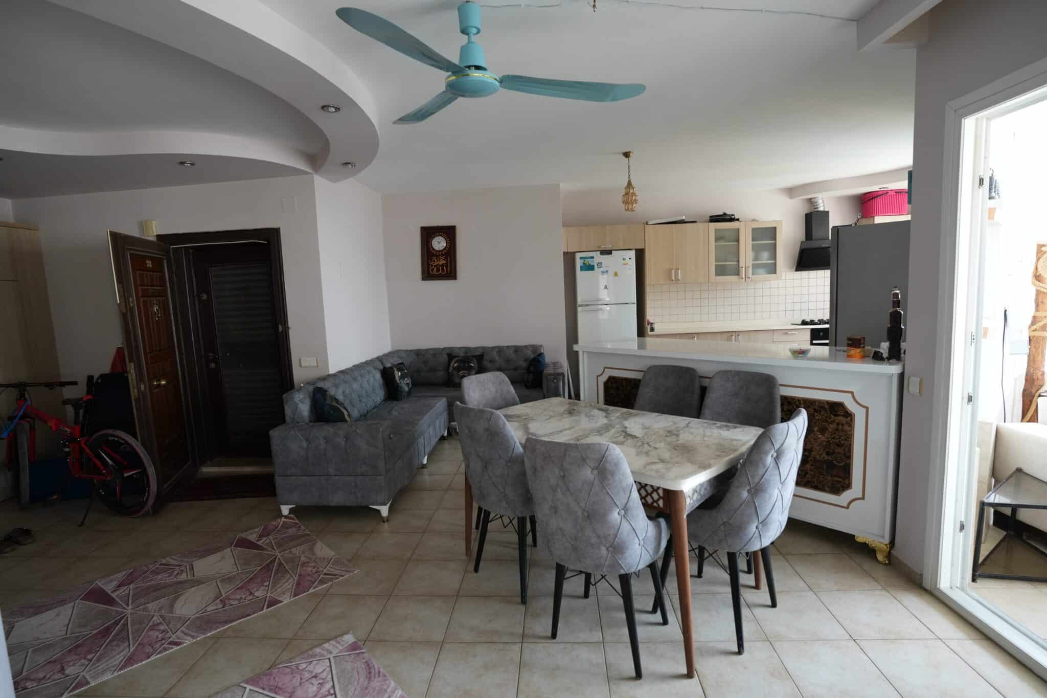 Mersin Erdemli Ayaş Diva Holiday Sitesi 2+1 Eşyalı Satılık Daire