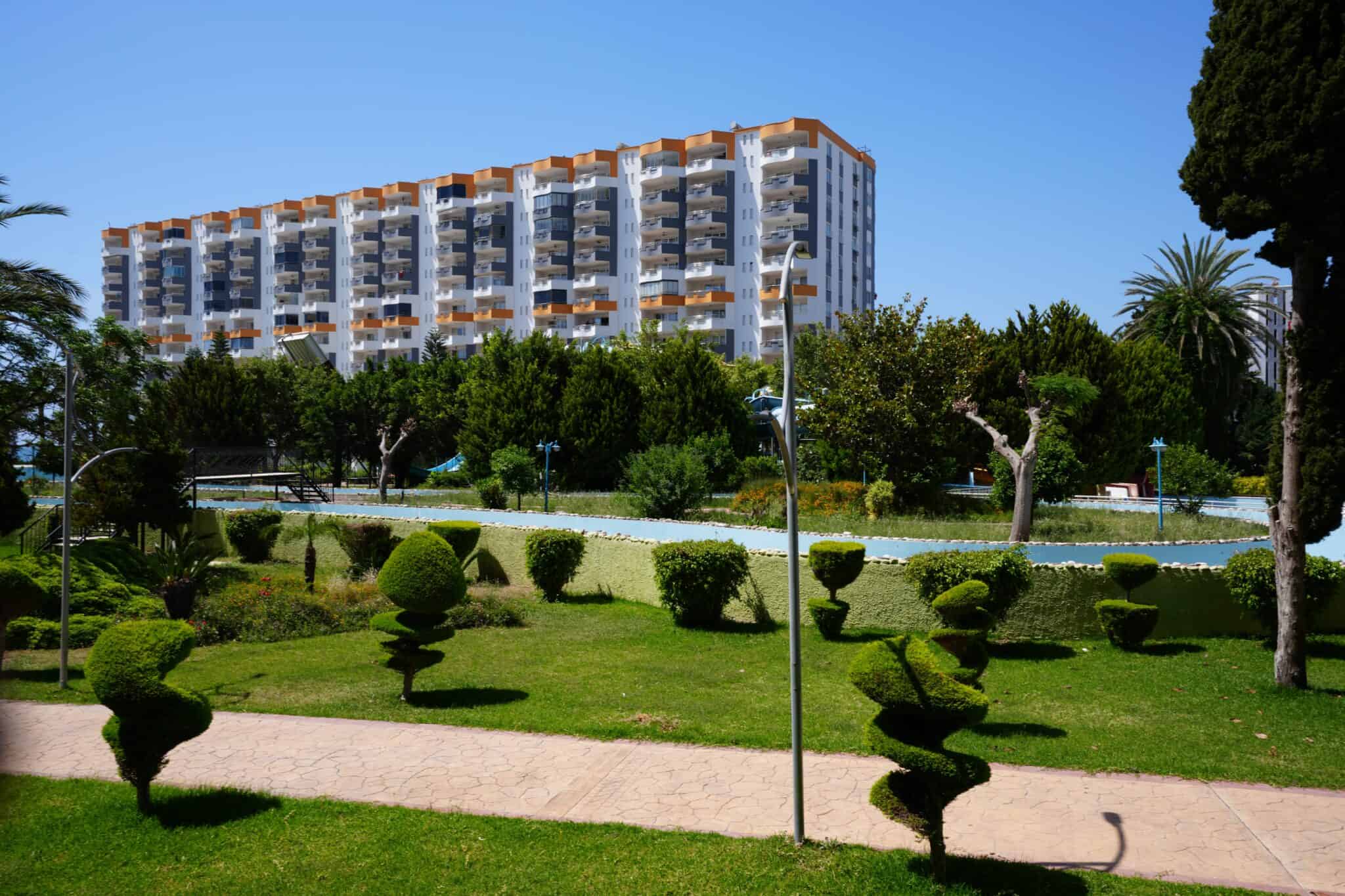 Mersin Erdemli Kargıpınarı Queenaba Site 3+1 меблированная квартира класса люкс на продажу