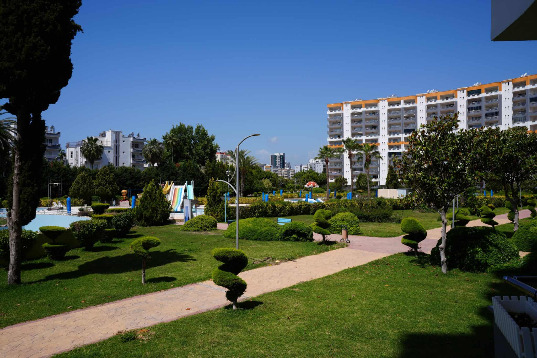 Mersin Erdemli Kargıpınarı Queenaba Site 3+1 меблированная квартира класса люкс на продажу