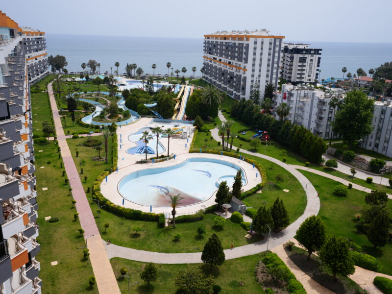 Mersin Erdemli Kargıpınarı Queenaba Sitesi 3+1 Eşyalı Satılık Köşe Daire