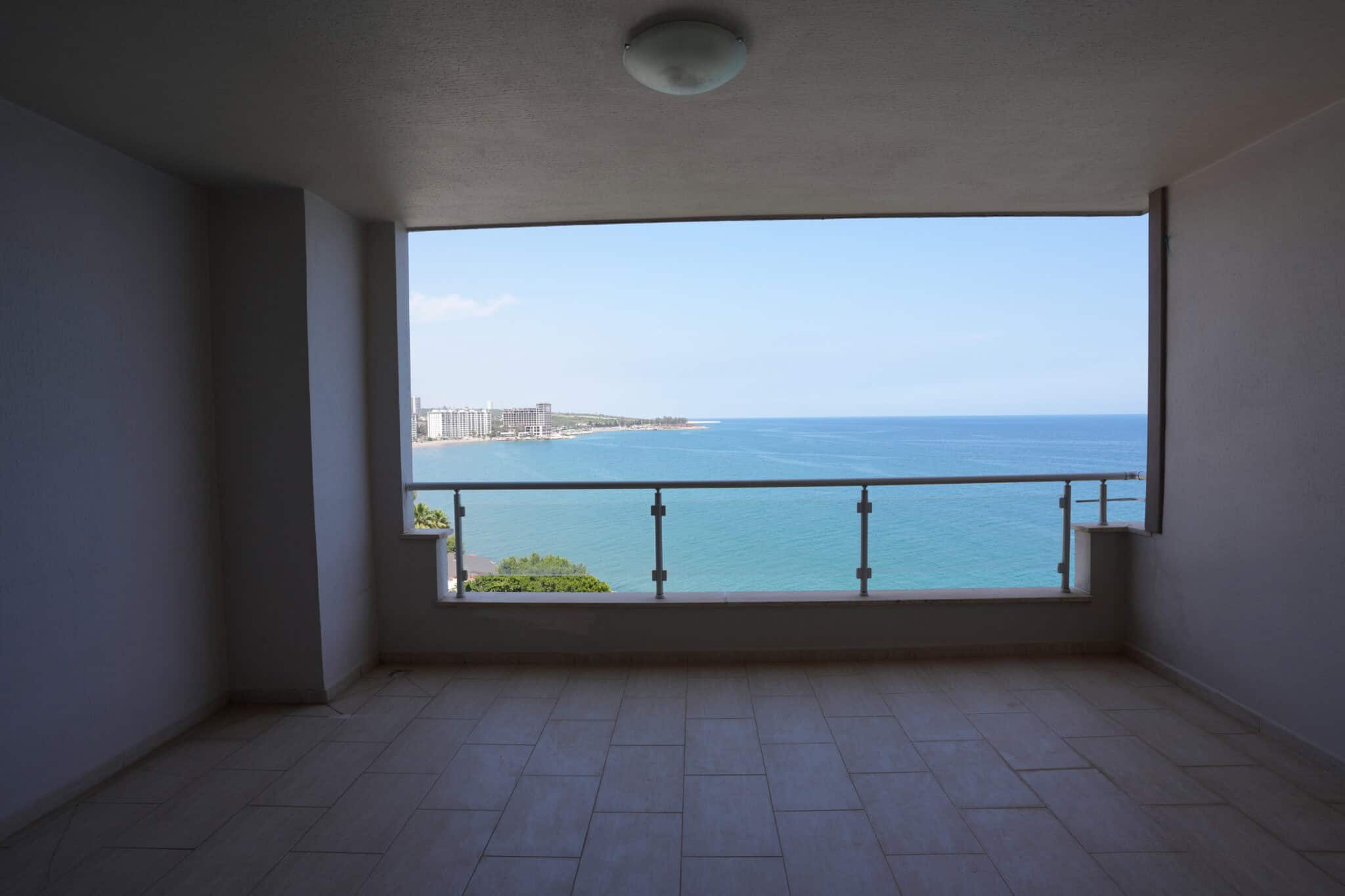 Mersin Erdemli Ayaş Elissa-locatie aan zee 2+1 appartement te koop