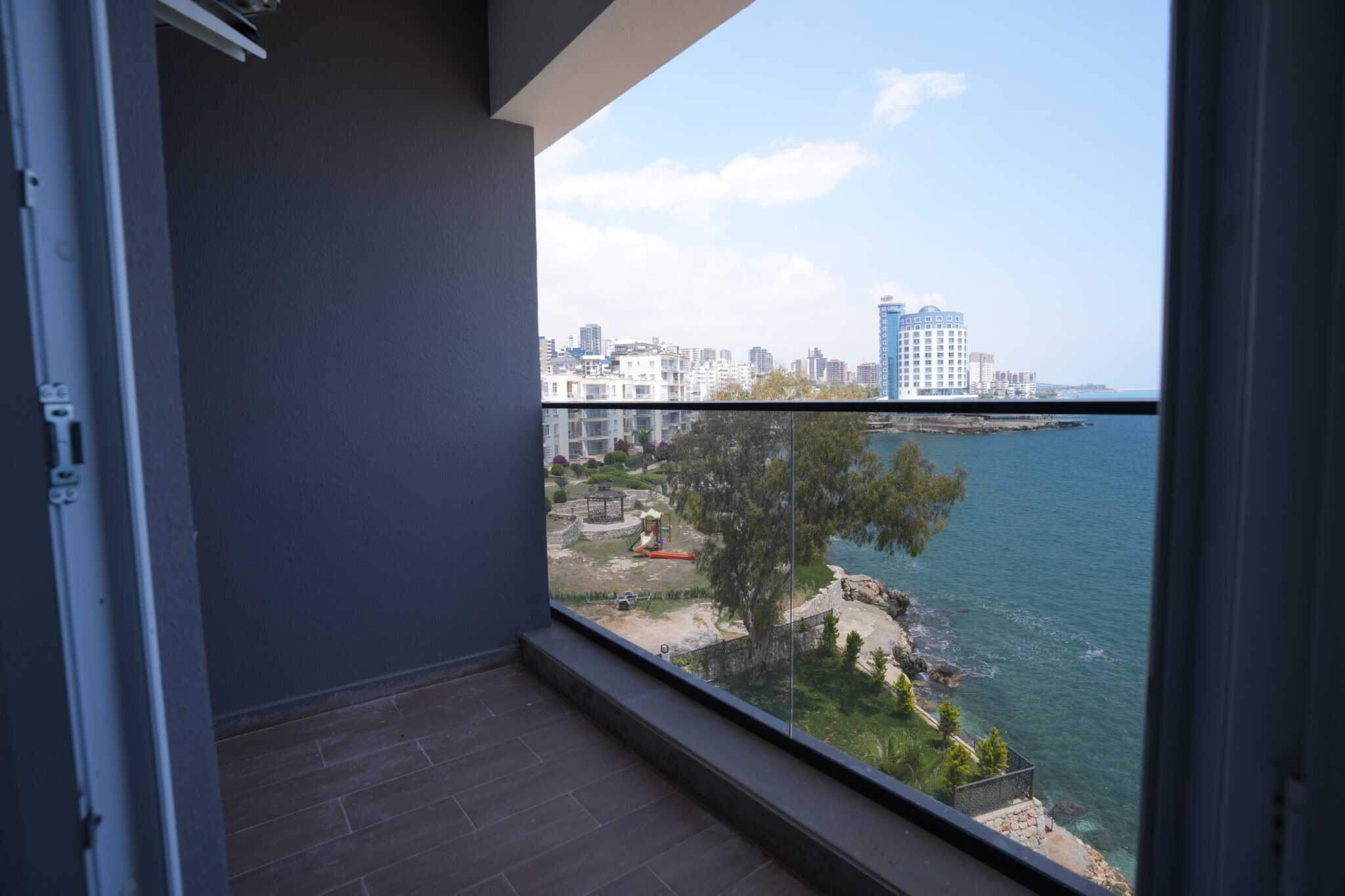 Mersin Erdemli Ayaş Zeezijde Emerald Aura-site te koop 1+1 Zero Flat