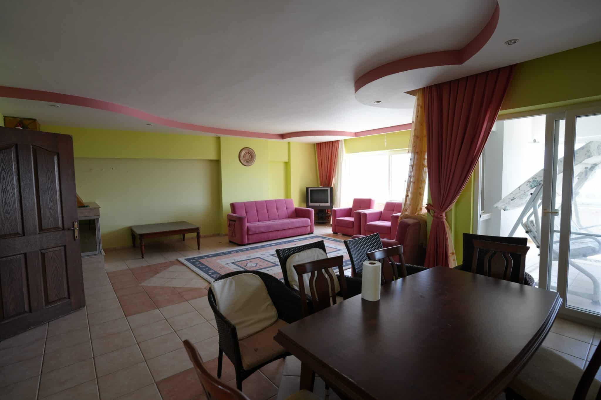 Mersin Erdemli Tömük Flamingo 4 Gemeubileerd 4+1 appartement te koop