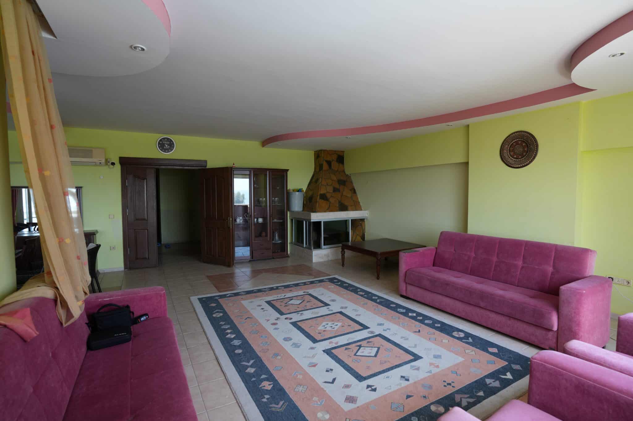 Mersin Erdemli Tömük Flamingo 4 Gemeubileerd 4+1 appartement te koop
