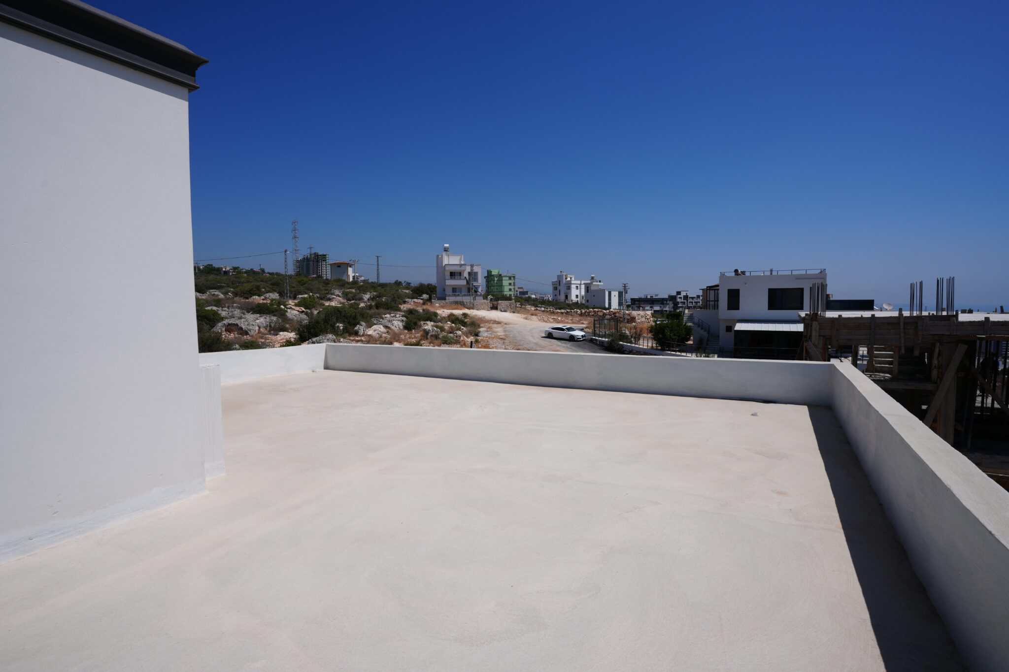 Mersin Erdemli Tırtar Deniz Manzaralı Satılık 4+1 Dubleks Villa