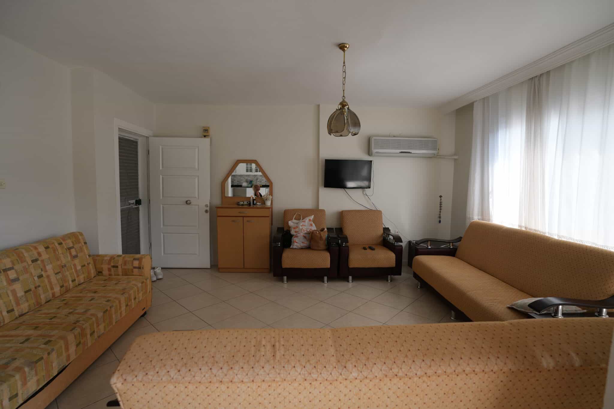 Mersin Erdemli Tırtar Korikos Holiday Site Front Block For Sale 2+1 Corner Flat