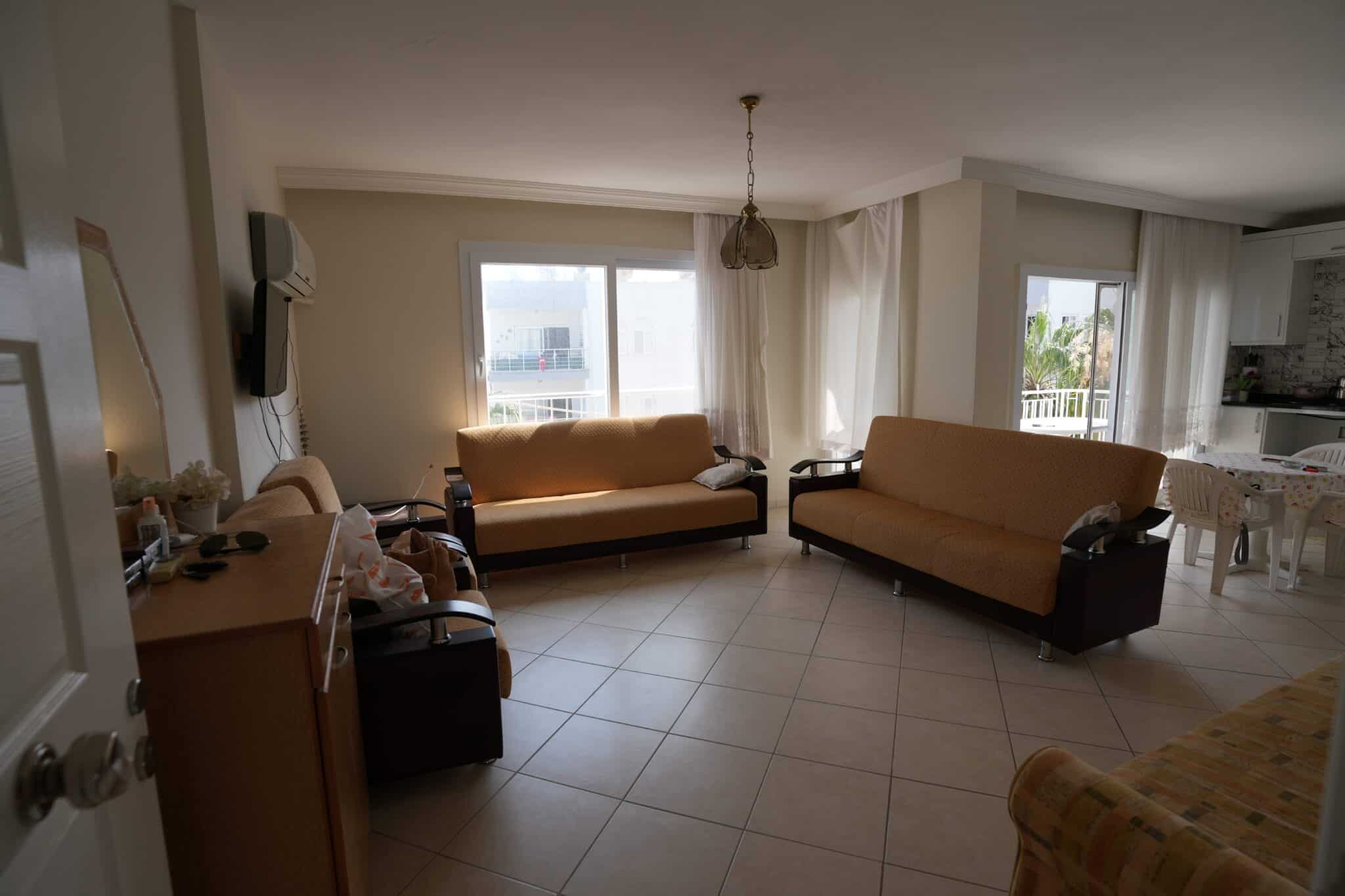 Mersin Erdemli Tırtar Korikos Holiday Site Front Block For Sale 2+1 Corner Flat