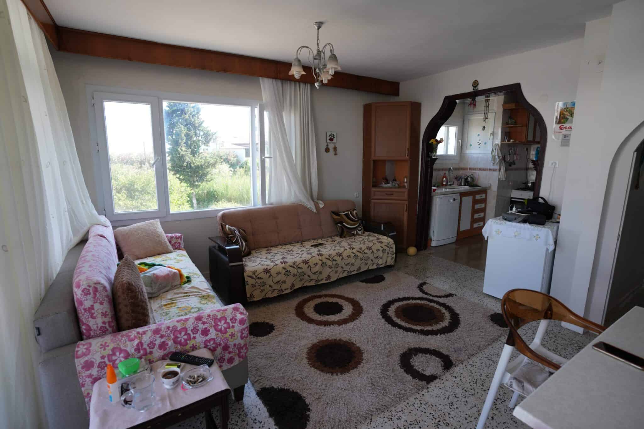 Mersin Erdemli Tömük Tatil Sitesi Ön Blok Satılık 2+1 Köşe Daire