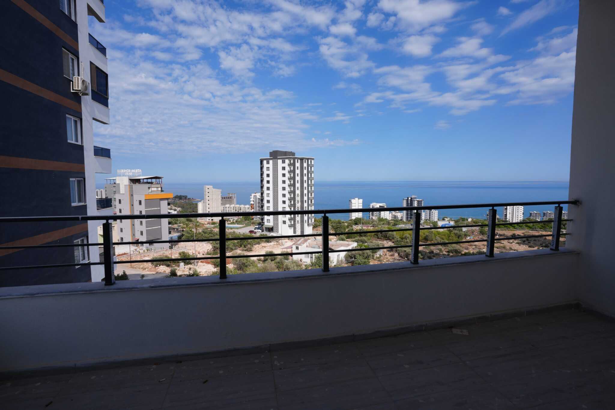 Mersin Erdemli Ayaş Deniz Manzaralı Satılık 2+1 Uygun Daire