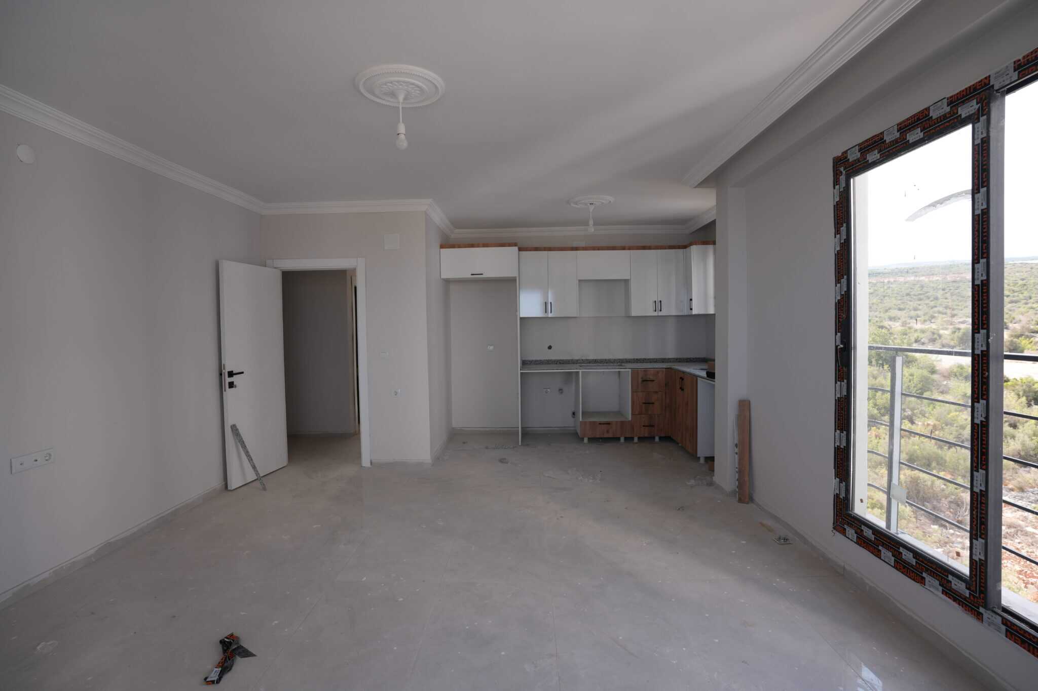 Mersin Erdemli Ayaş Deniz Manzaralı Satılık 2+1 Uygun Daire