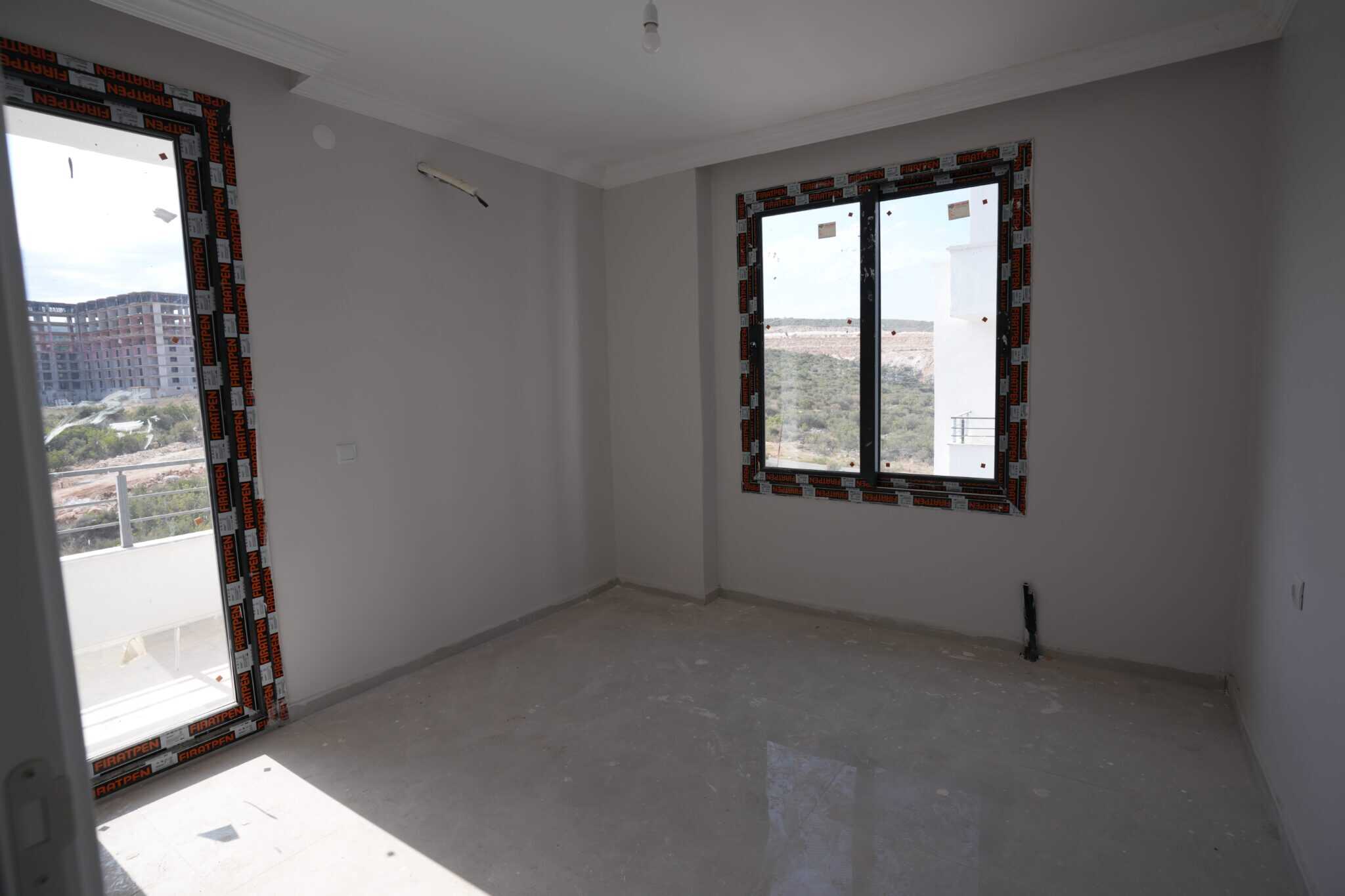 Mersin Erdemli Ayaş Deniz Manzaralı Satılık 2+1 Uygun Daire