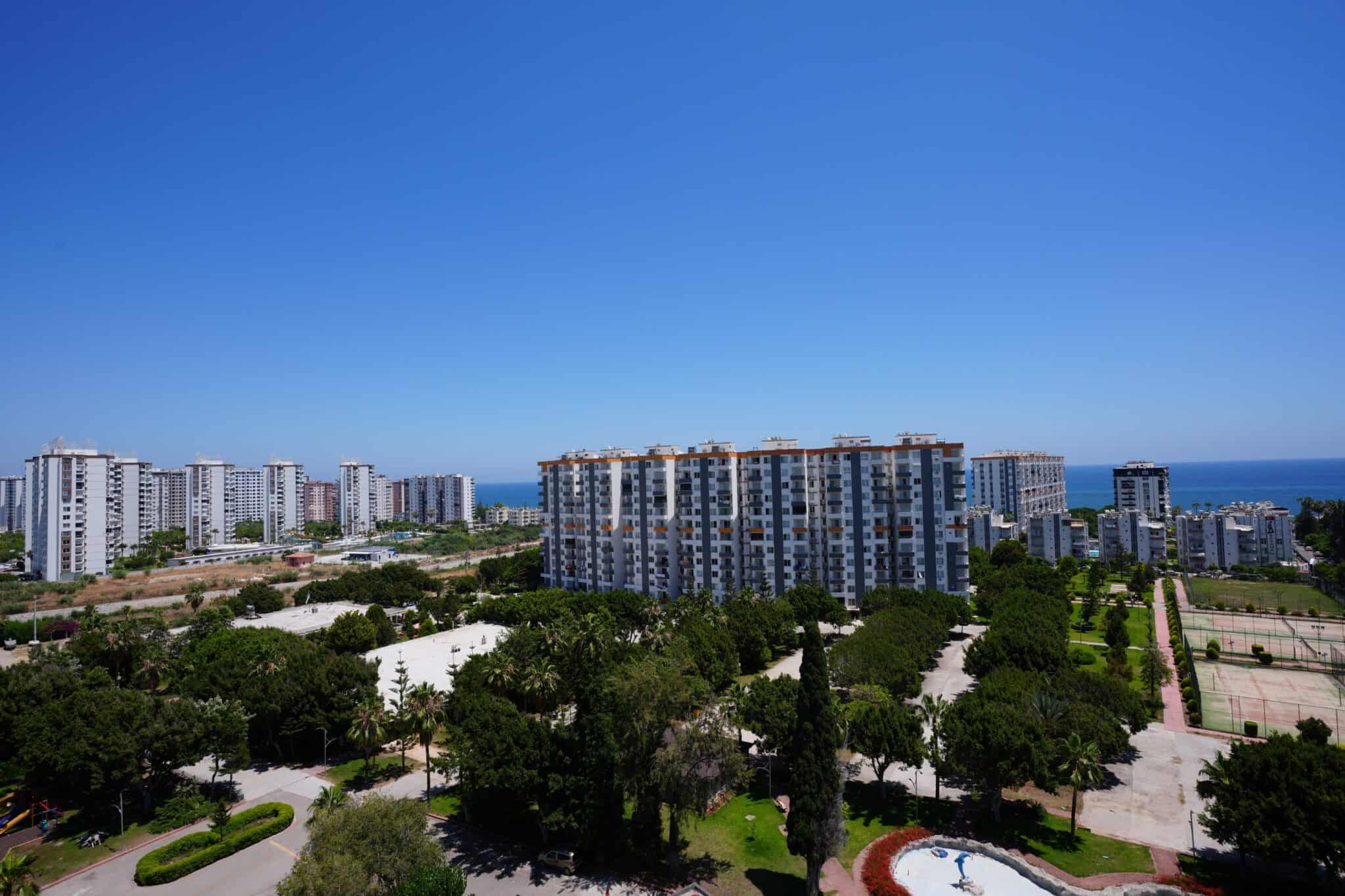 Mersin Erdemli Kargıpınarı Queenaba 3 Site Gemeubileerd Te Koop 1+1 Appartement