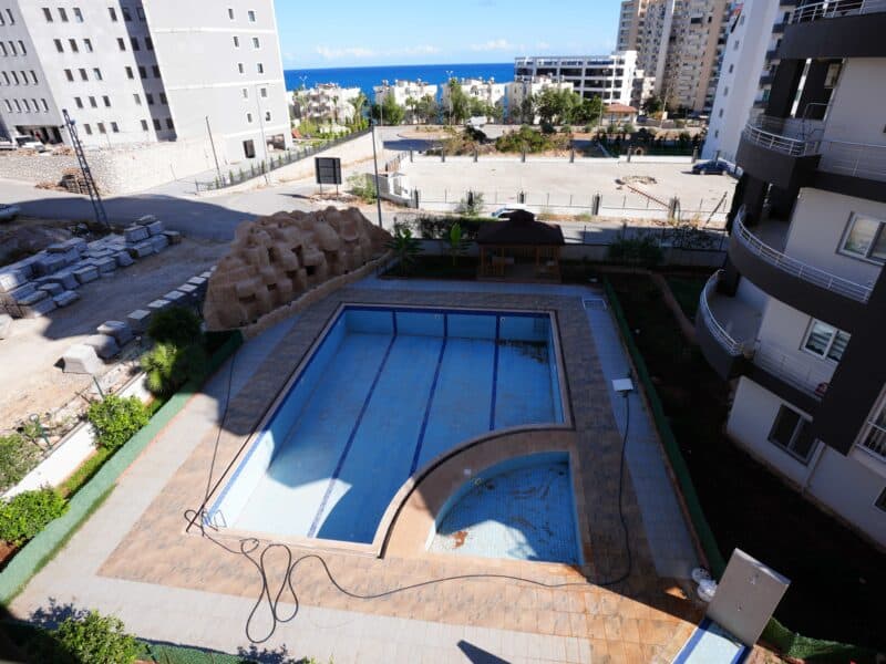 Mersin Erdemli Ayaş Mecitoğlu Sitesi 2+1 Satılık Deniz Manzaralı Daire