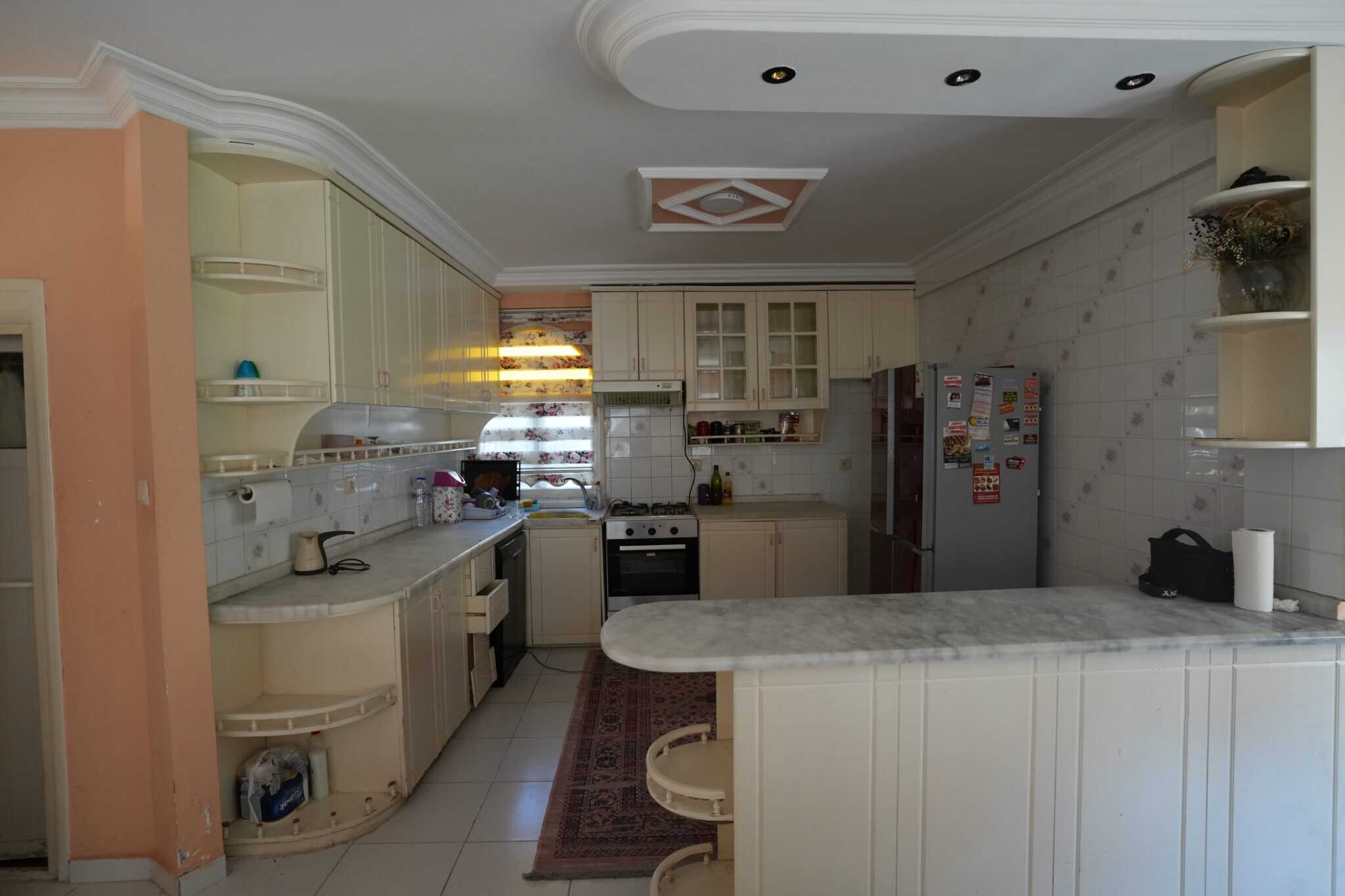 Villa's te koop in Mersin Erdemli Tömük Marina Güney - Gemeubileerde villa met 3 slaapkamers