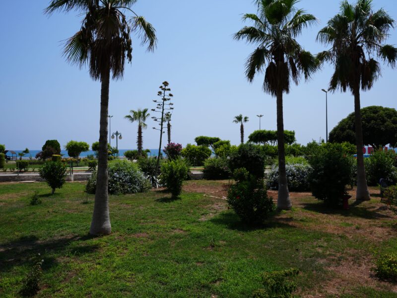 Mersin Erdemli Erciyes Sitesi Satılık Ön Blok Full Bakımlı Bahçe Katı Daire